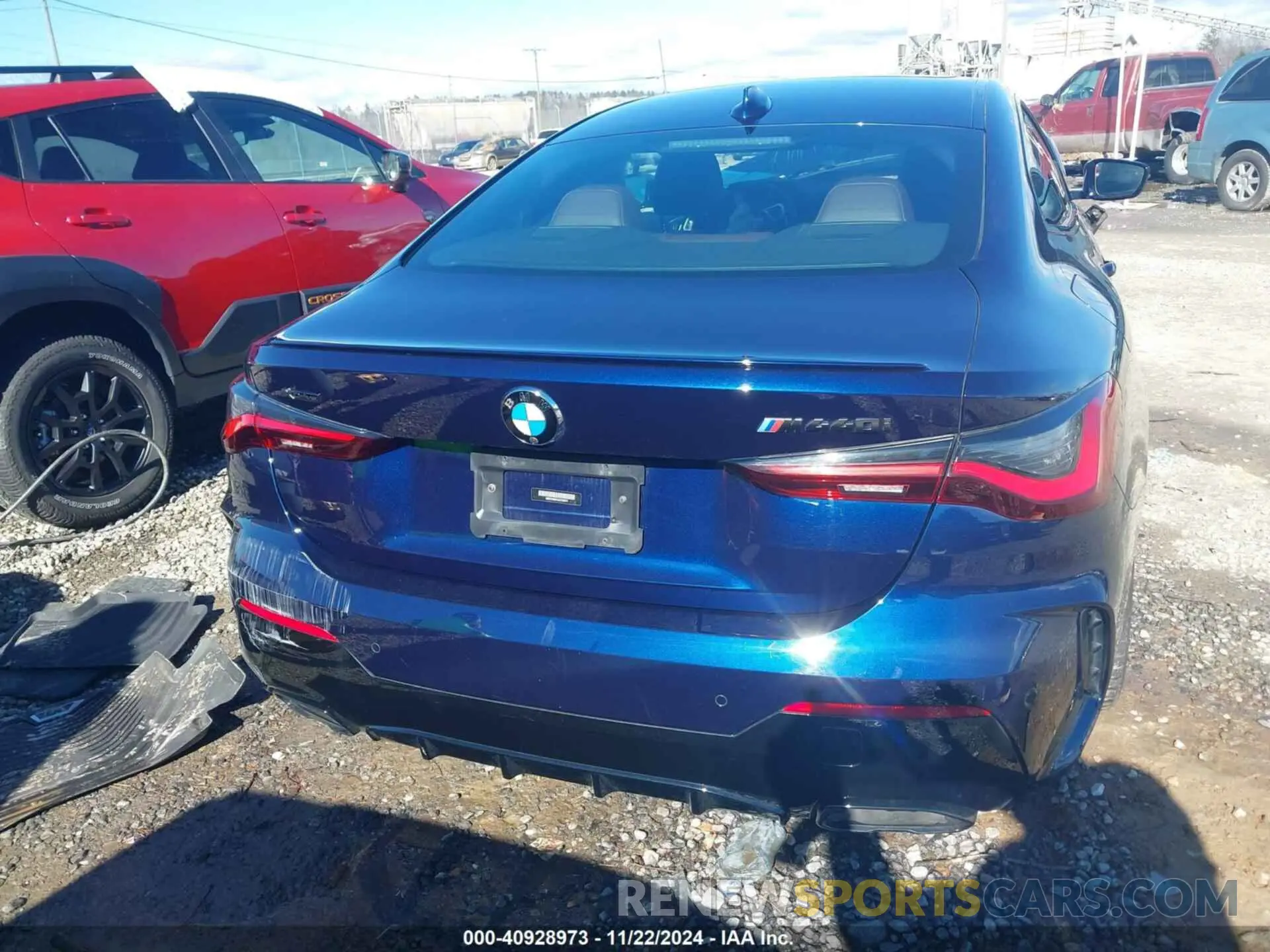 16 fotografías del automóvil dañado WBA13AR01MCF54074 BMW M440I 2021