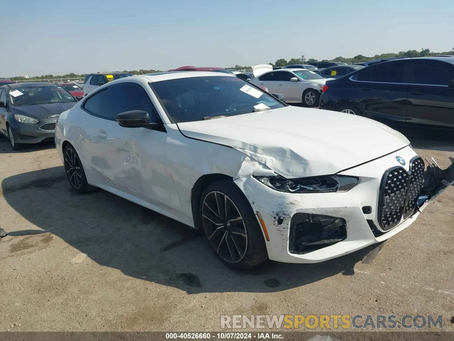 1 fotografías del automóvil dañado WBA13AR04MCG77030 BMW M440I 2021