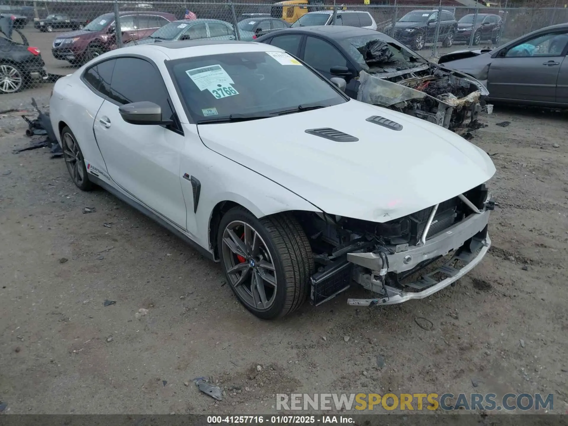 1 fotografías del automóvil dañado WBA13AR06MCF78418 BMW M440I 2021