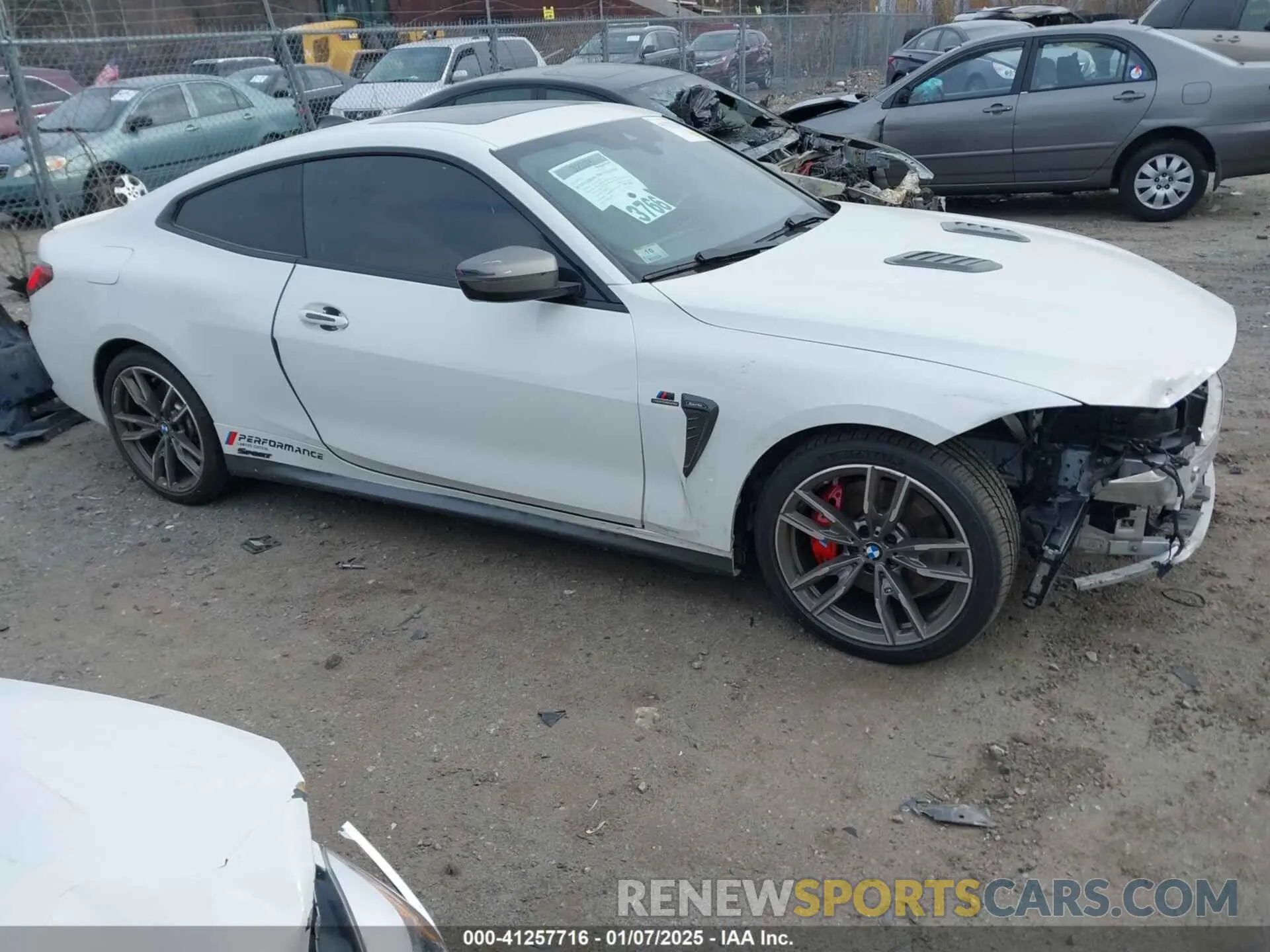 13 fotografías del automóvil dañado WBA13AR06MCF78418 BMW M440I 2021