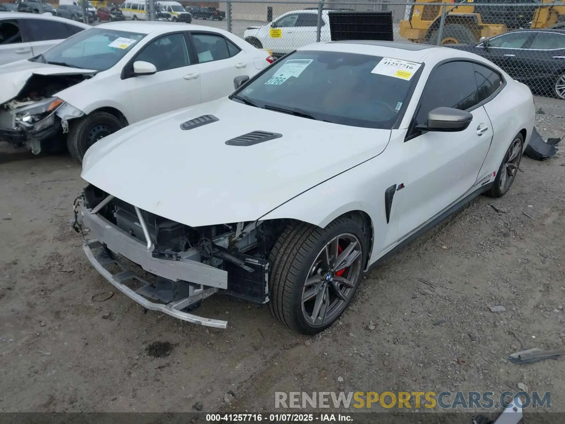 2 fotografías del automóvil dañado WBA13AR06MCF78418 BMW M440I 2021