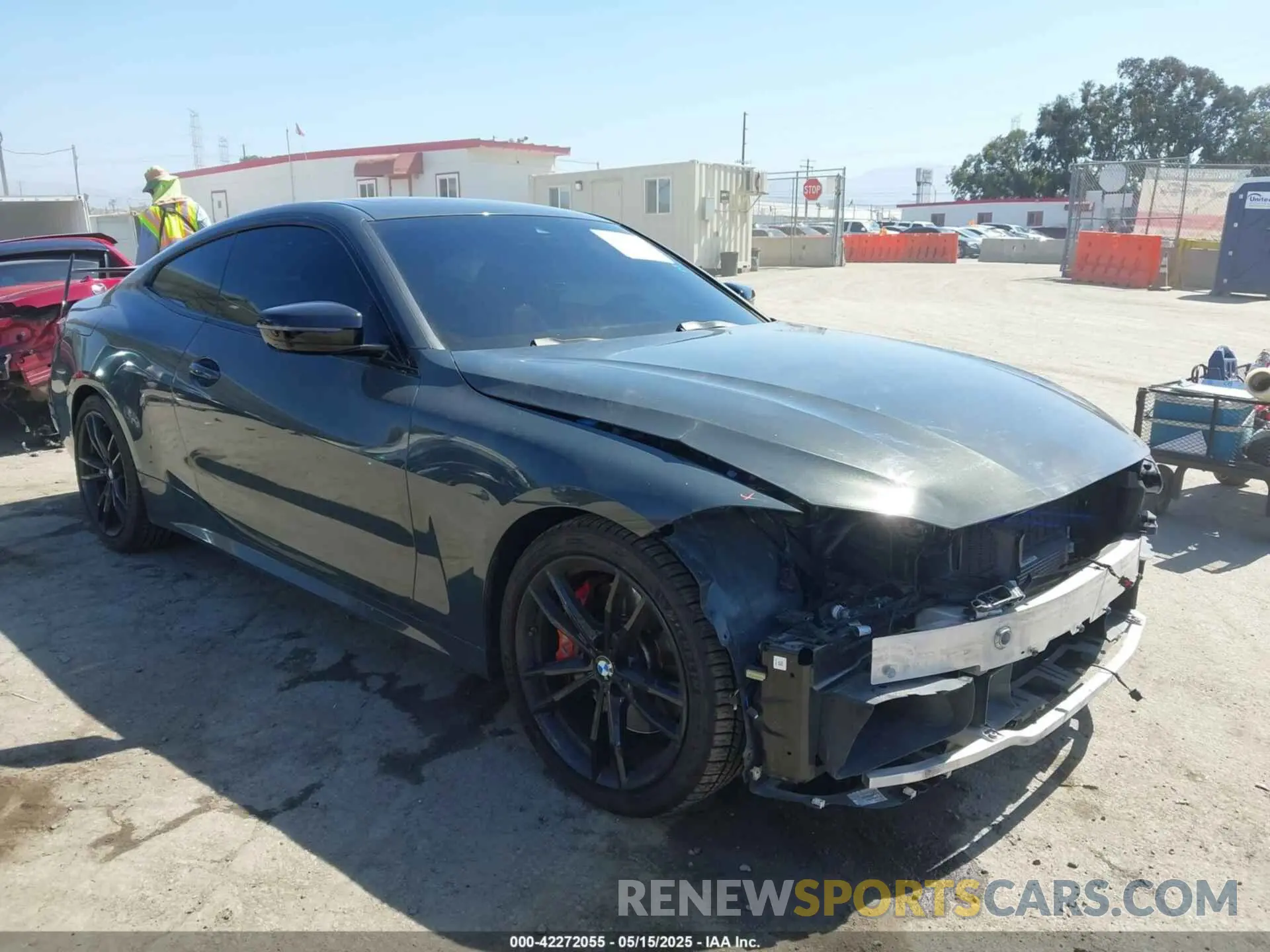 1 fotografías del automóvil dañado WBA13AR07MCG10695 BMW M440I 2021