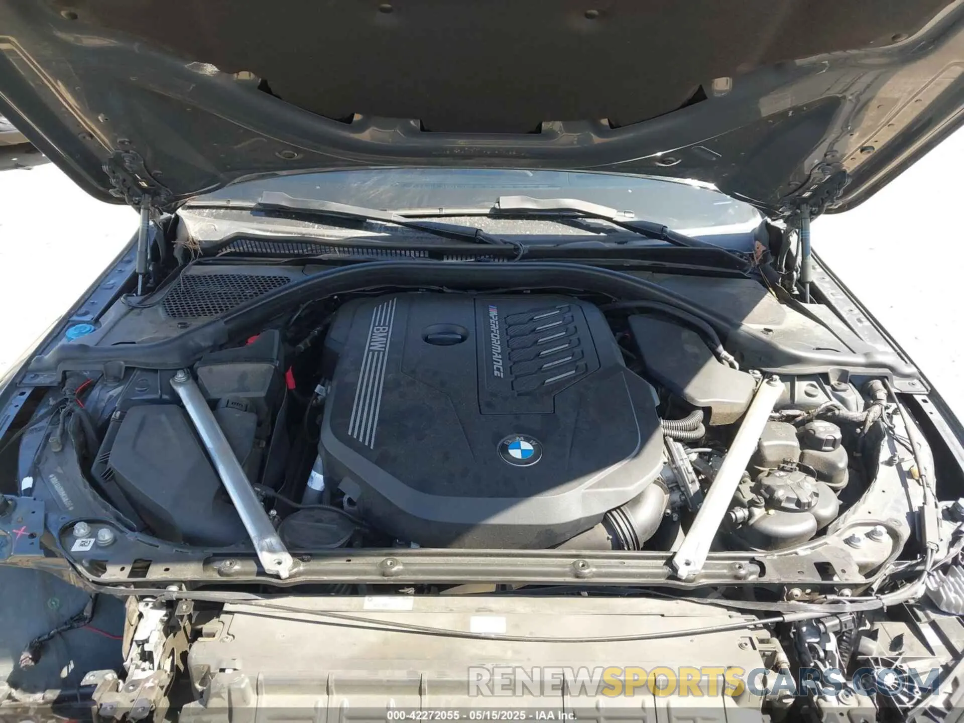 10 fotografías del automóvil dañado WBA13AR07MCG10695 BMW M440I 2021