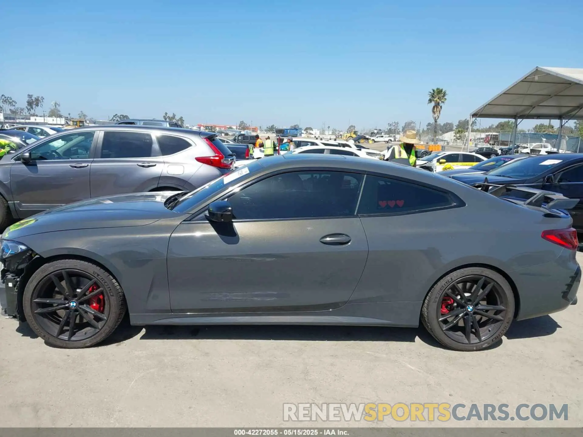 15 fotografías del automóvil dañado WBA13AR07MCG10695 BMW M440I 2021