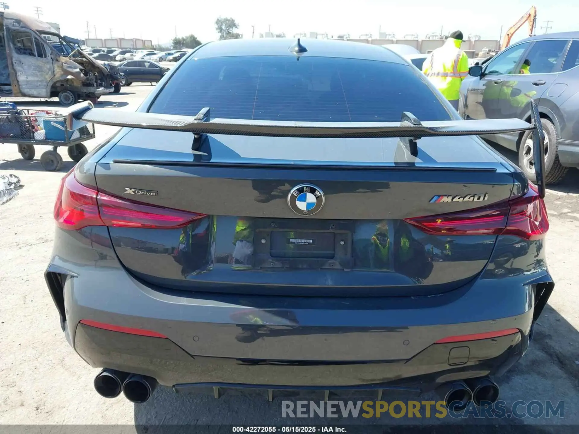 17 fotografías del automóvil dañado WBA13AR07MCG10695 BMW M440I 2021