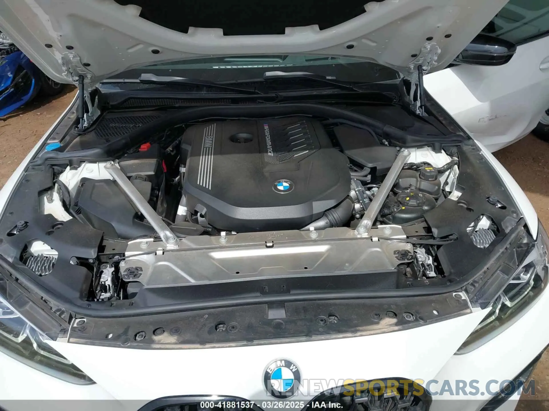 10 fotografías del automóvil dañado WBA13AR09MCF74685 BMW M440I 2021