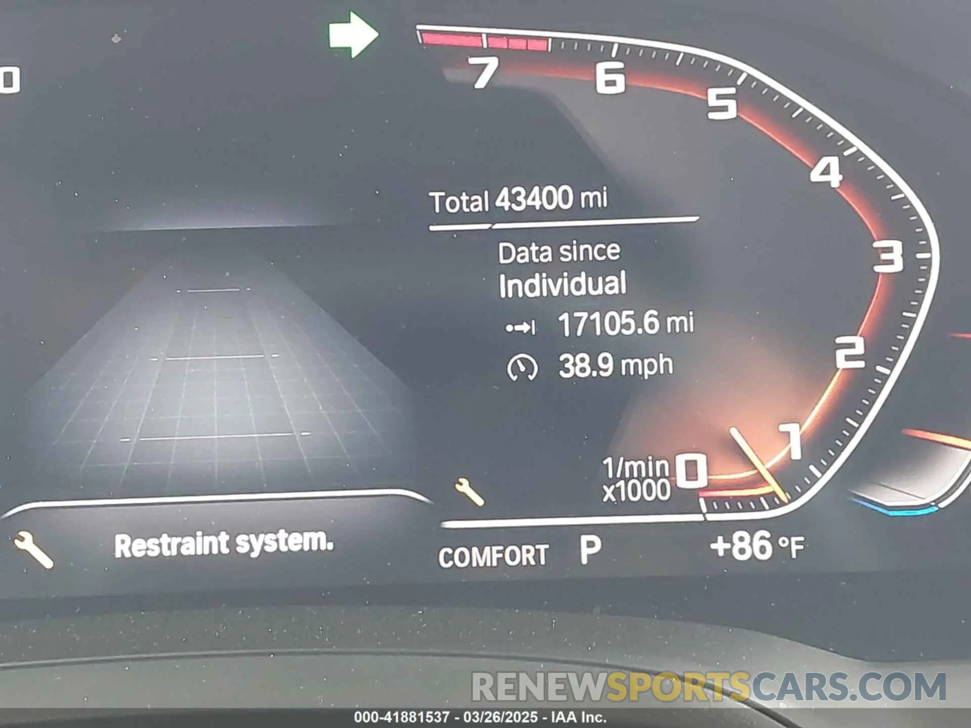 15 fotografías del automóvil dañado WBA13AR09MCF74685 BMW M440I 2021