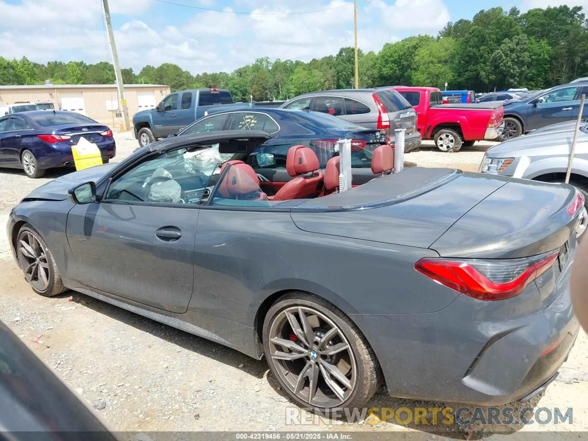 14 fotografías del automóvil dañado WBA53AT05MCG89665 BMW M440I 2021