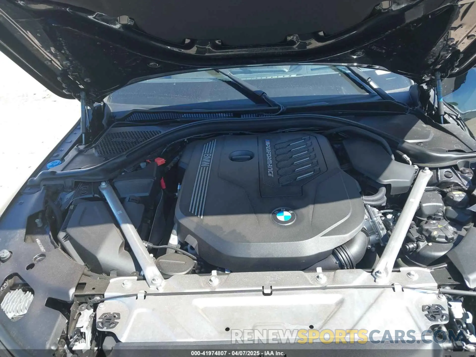 10 fotografías del automóvil dañado WBA53AT05MCH03452 BMW M440I 2021