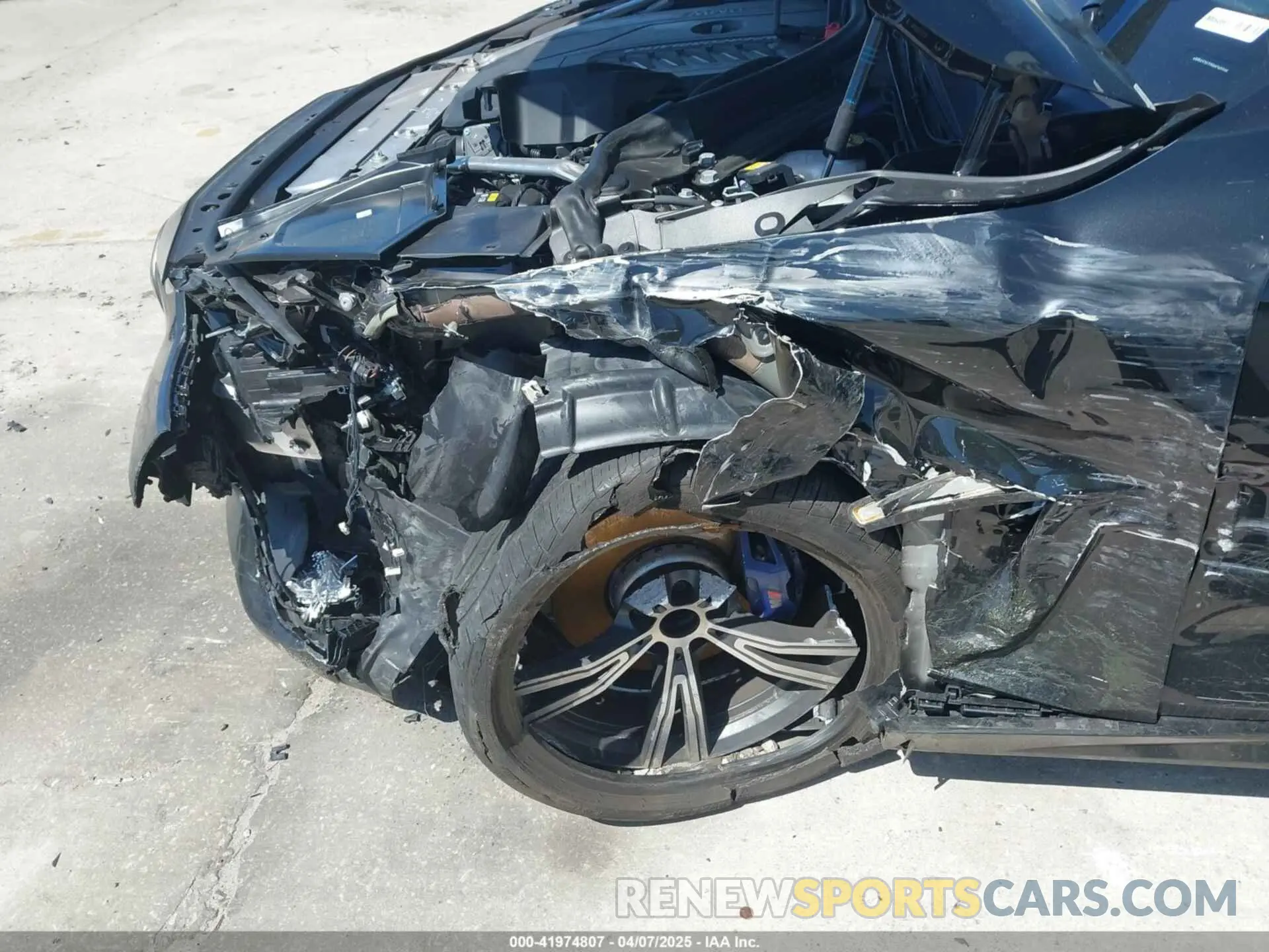 6 fotografías del automóvil dañado WBA53AT05MCH03452 BMW M440I 2021
