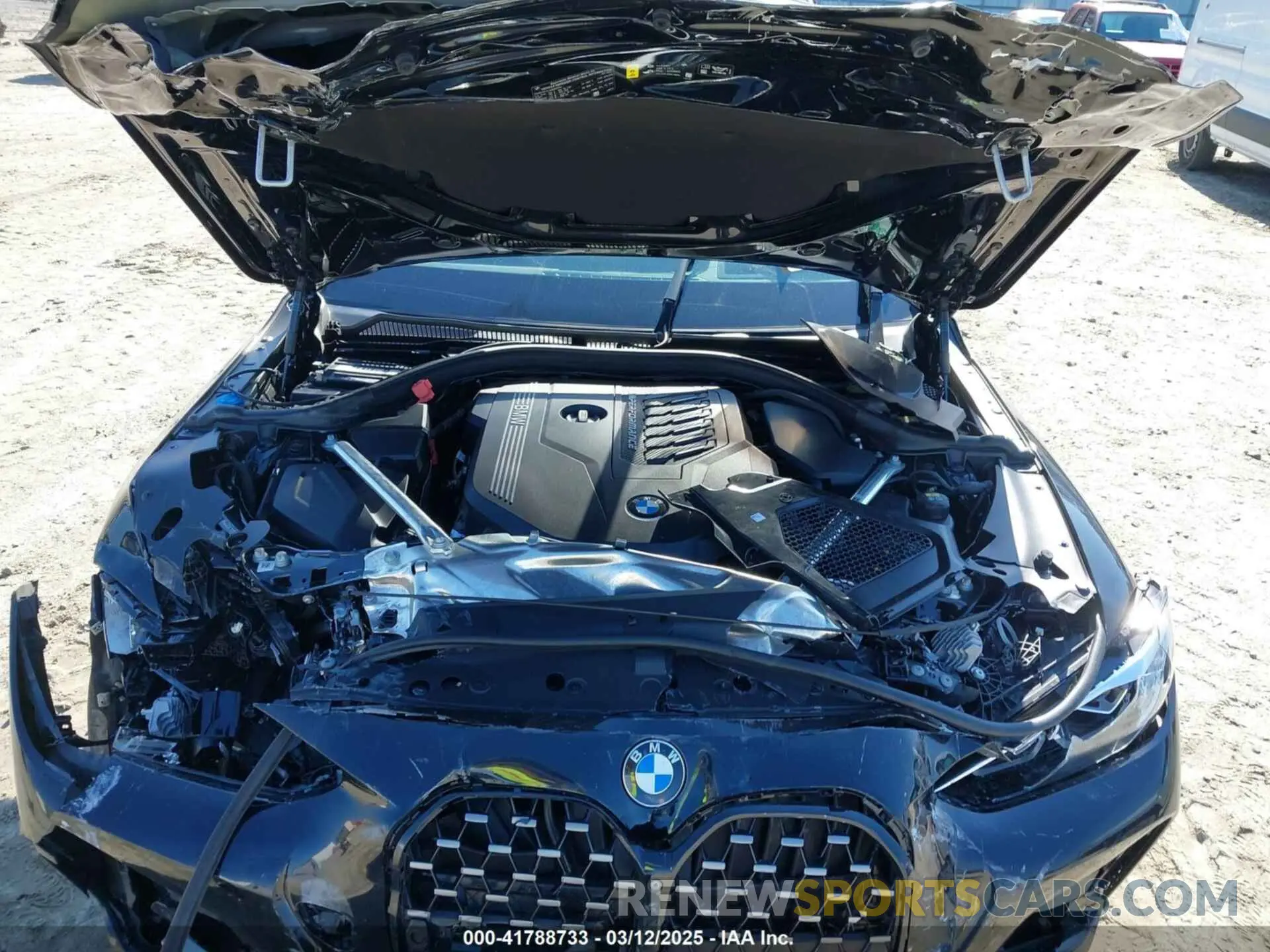 10 fotografías del automóvil dañado WBA53AT07MCH13853 BMW M440I 2021