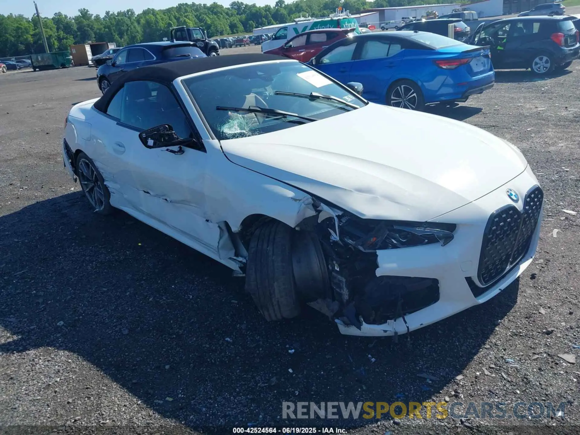 1 fotografías del automóvil dañado WBA53AT0XMCH41436 BMW M440I 2021