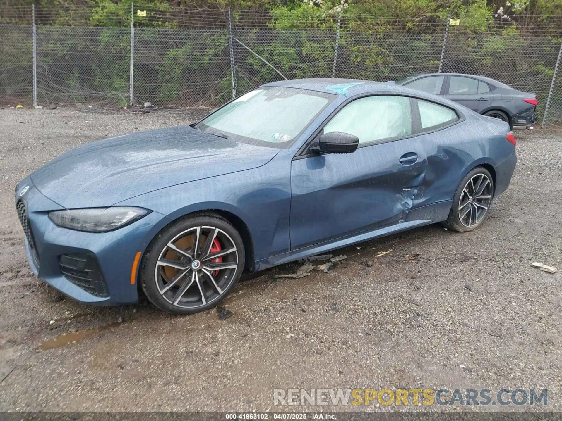 2 fotografías del automóvil dañado WBA13AR07PCL27599 BMW M440I 2023