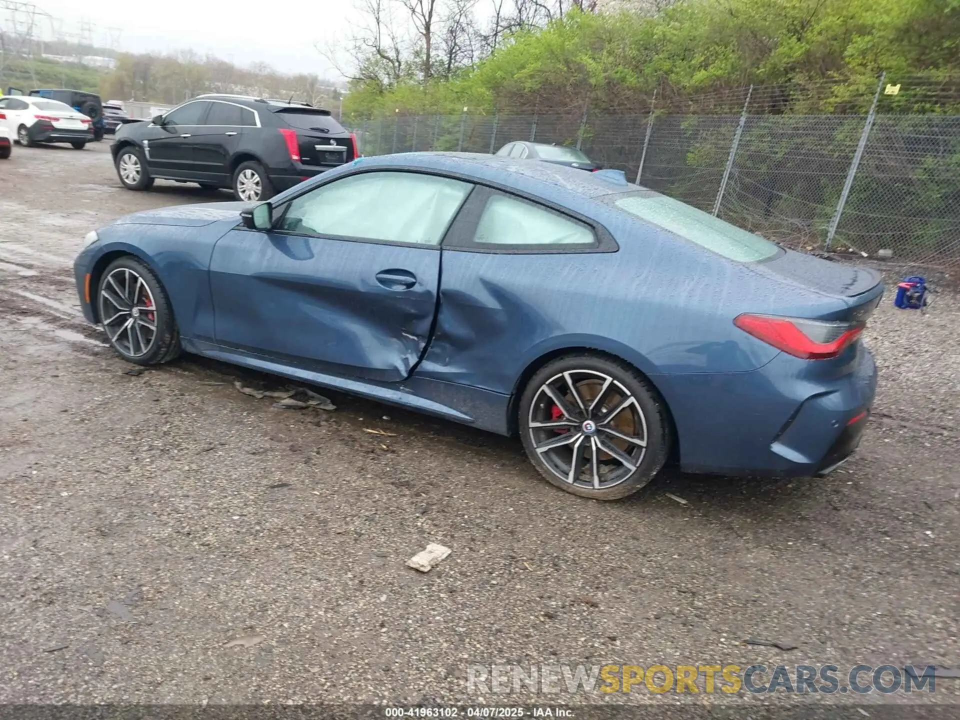 3 fotografías del automóvil dañado WBA13AR07PCL27599 BMW M440I 2023