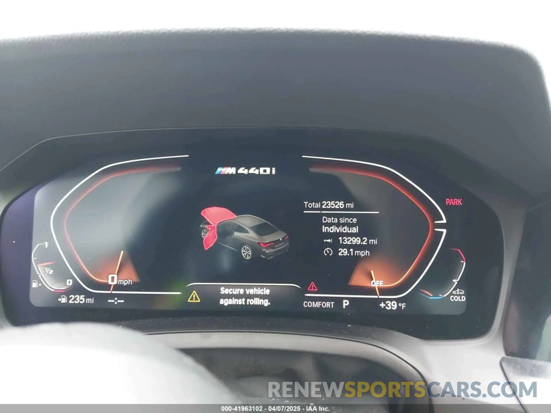 7 fotografías del automóvil dañado WBA13AR07PCL27599 BMW M440I 2023