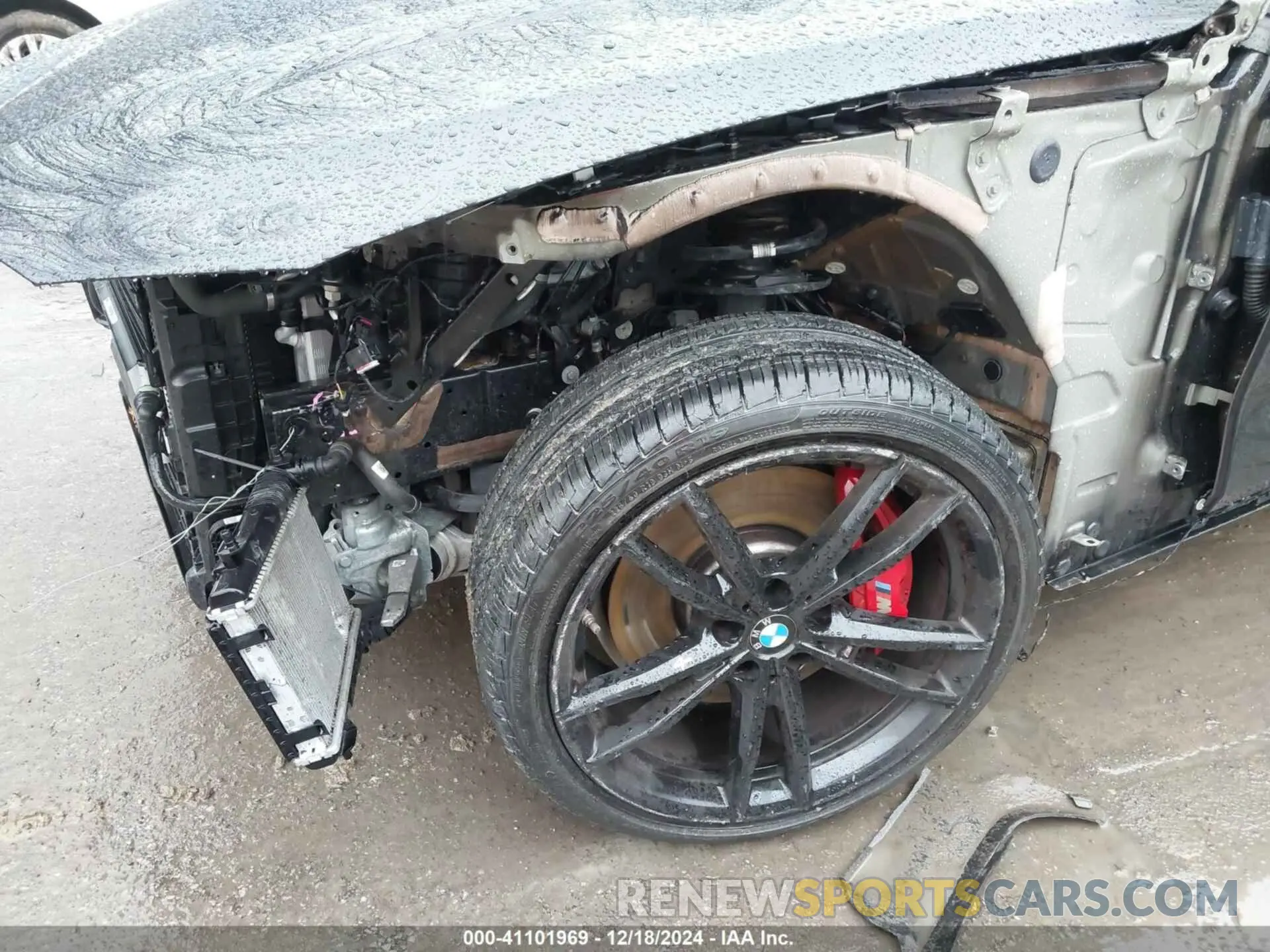 12 fotografías del automóvil dañado WBA13AR09RCN54862 BMW M440I 2024