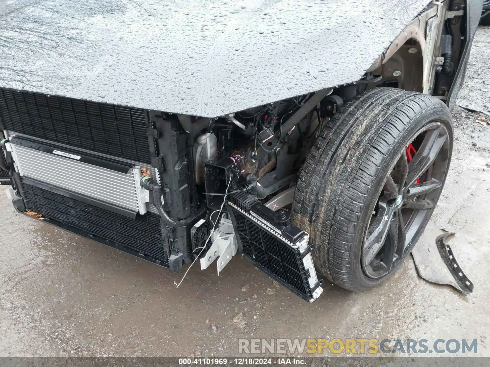 19 fotografías del automóvil dañado WBA13AR09RCN54862 BMW M440I 2024