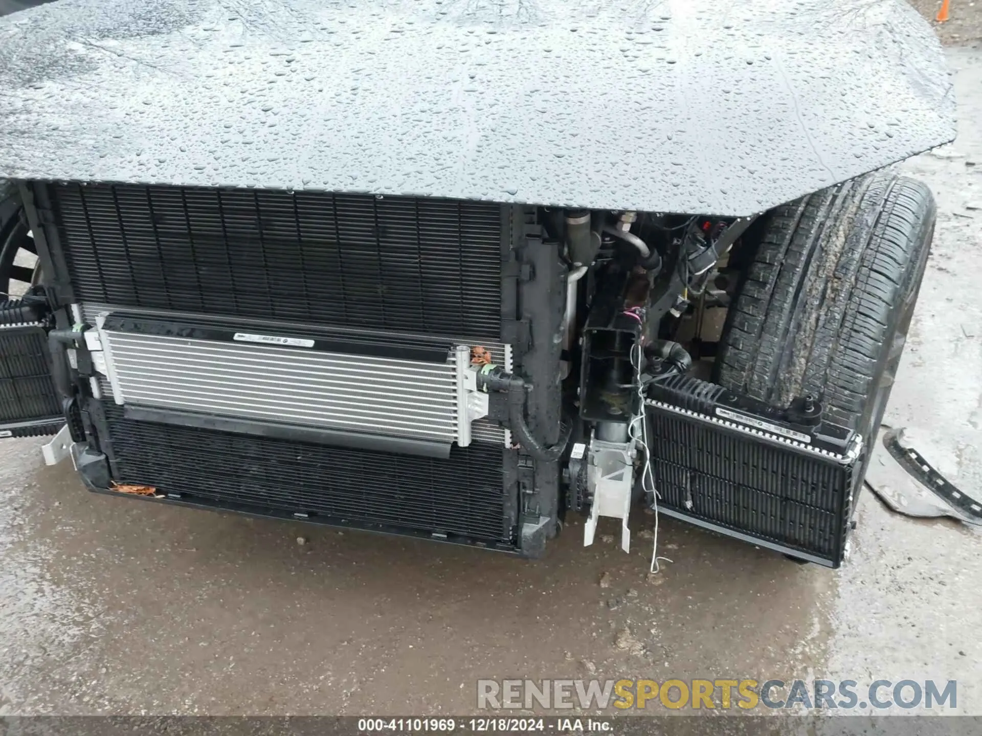 20 fotografías del automóvil dañado WBA13AR09RCN54862 BMW M440I 2024