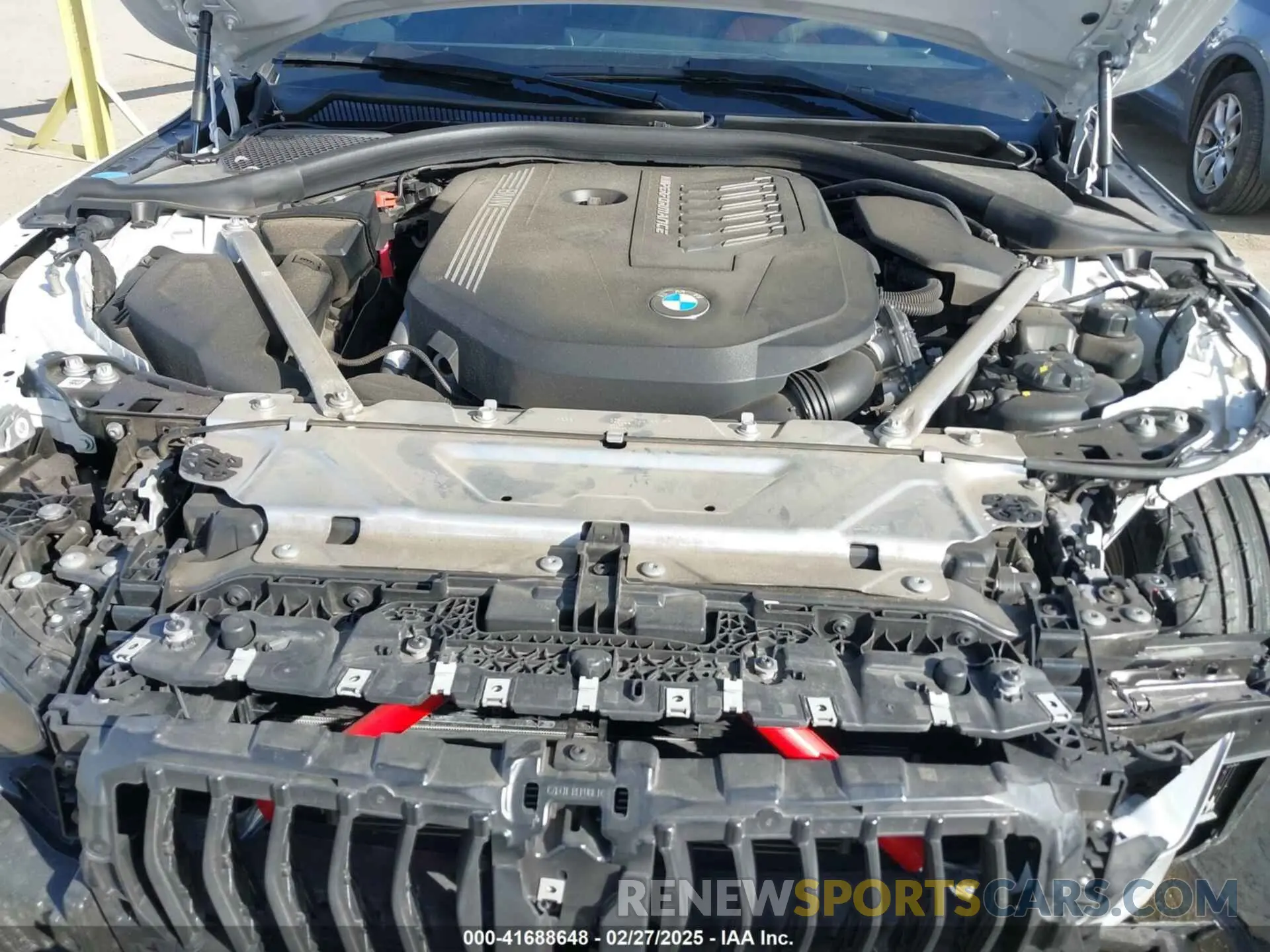 10 fotografías del automóvil dañado WBA83AP0XRCN55018 BMW M440I 2024
