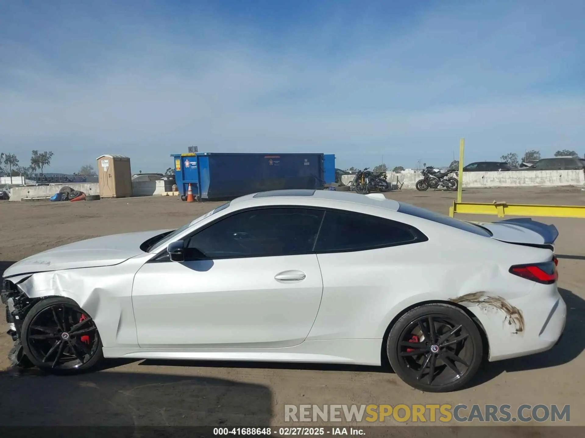 15 fotografías del automóvil dañado WBA83AP0XRCN55018 BMW M440I 2024