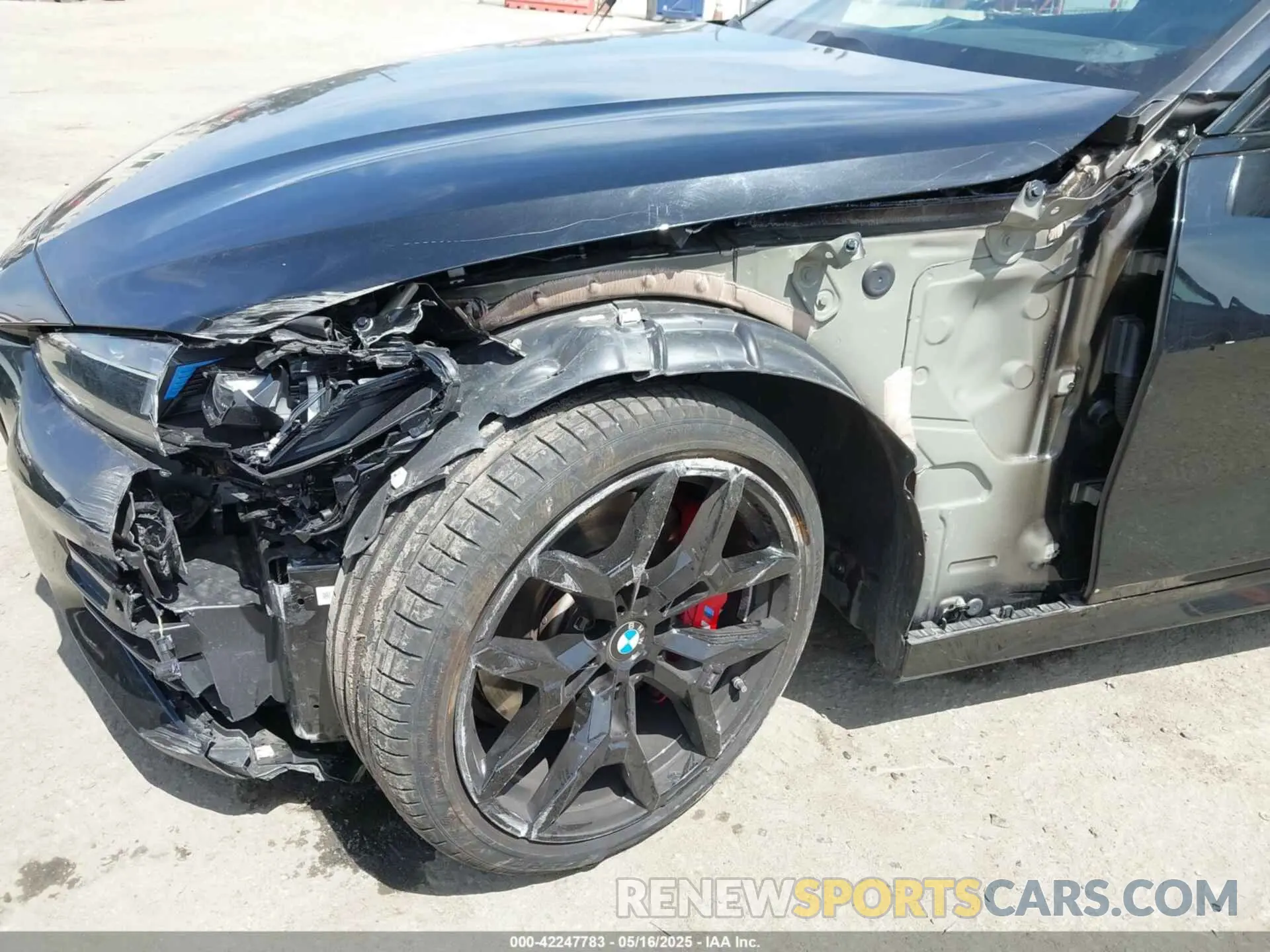 6 fotografías del automóvil dañado WBA73DA01SCT43720 BMW M440I 2025