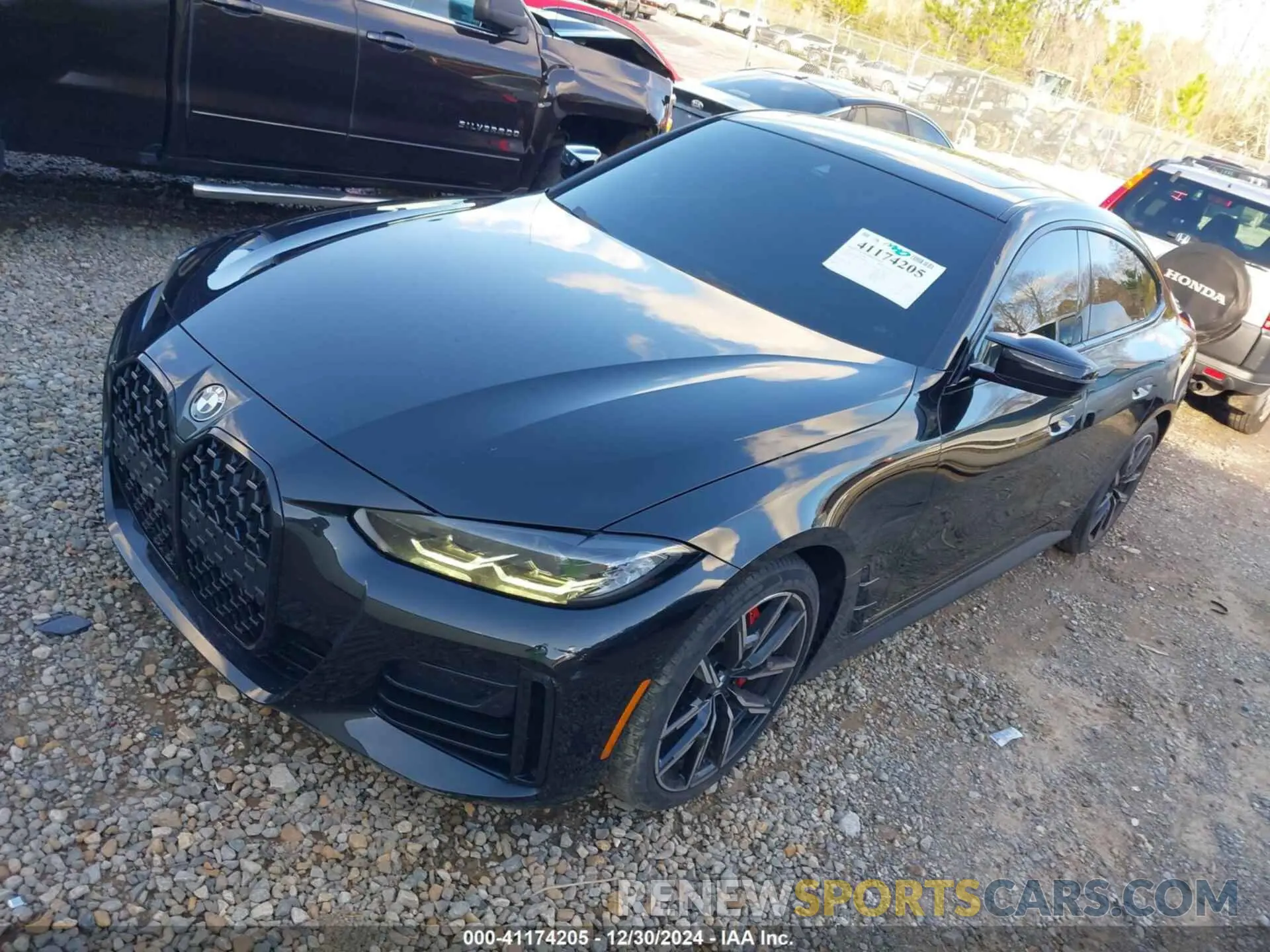 2 fotografías del automóvil dañado WBA13AW06NFM06472 BMW M440I GRAN COUPE 2022