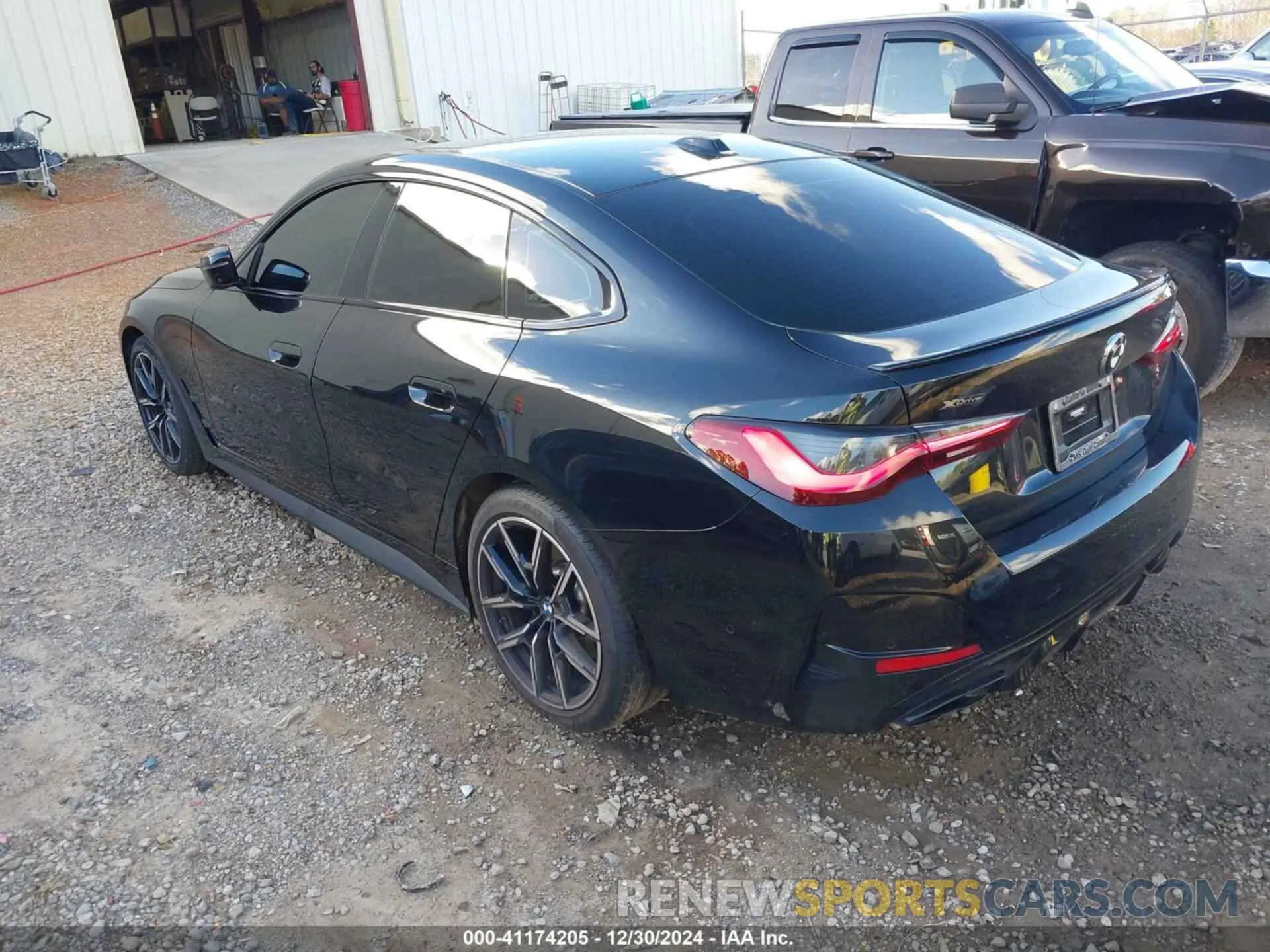 3 fotografías del automóvil dañado WBA13AW06NFM06472 BMW M440I GRAN COUPE 2022