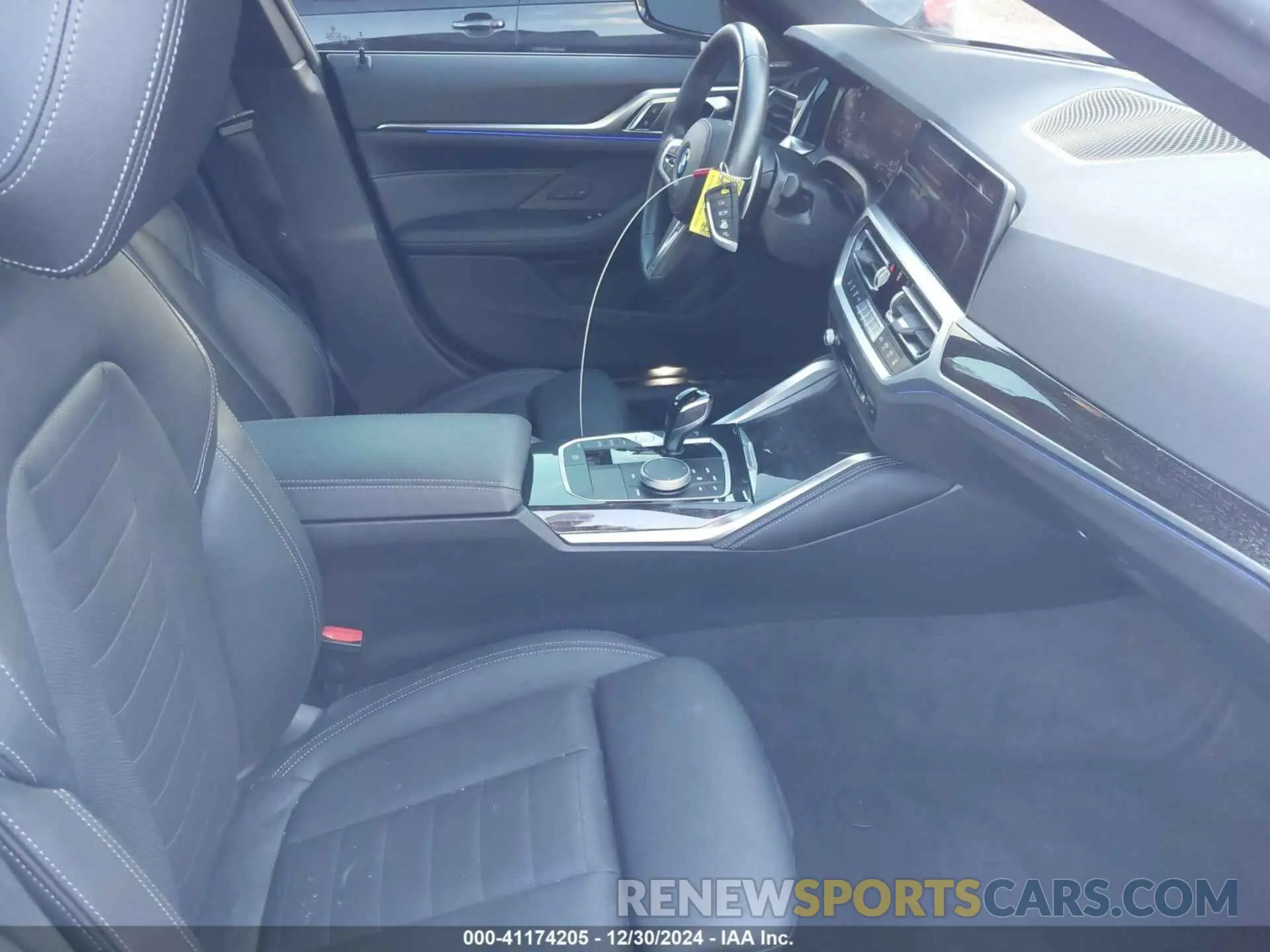 5 fotografías del automóvil dañado WBA13AW06NFM06472 BMW M440I GRAN COUPE 2022