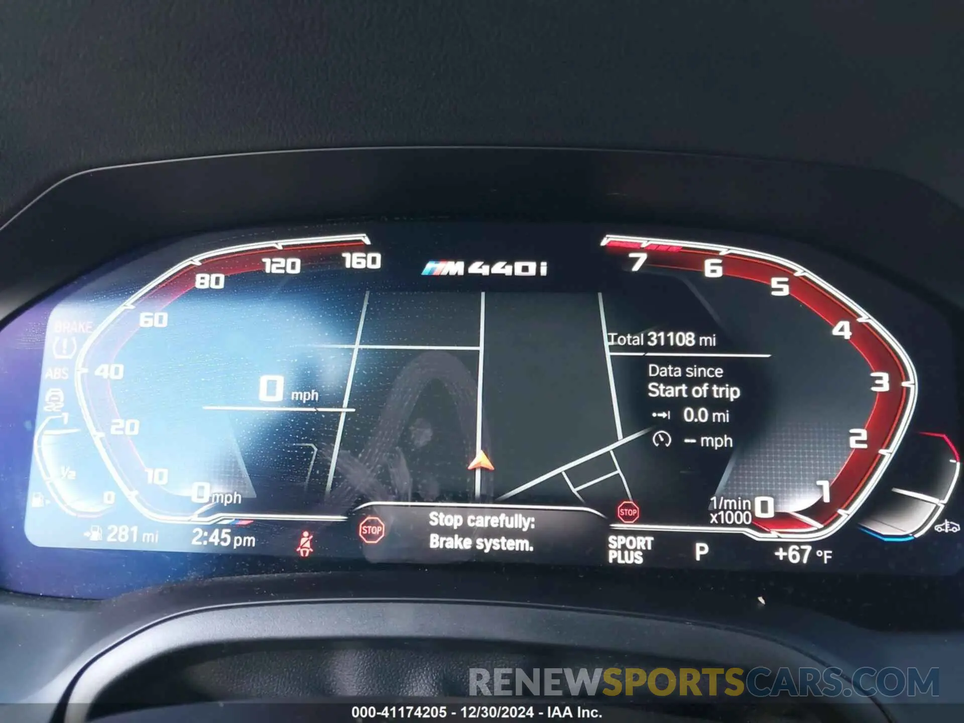 7 fotografías del automóvil dañado WBA13AW06NFM06472 BMW M440I GRAN COUPE 2022