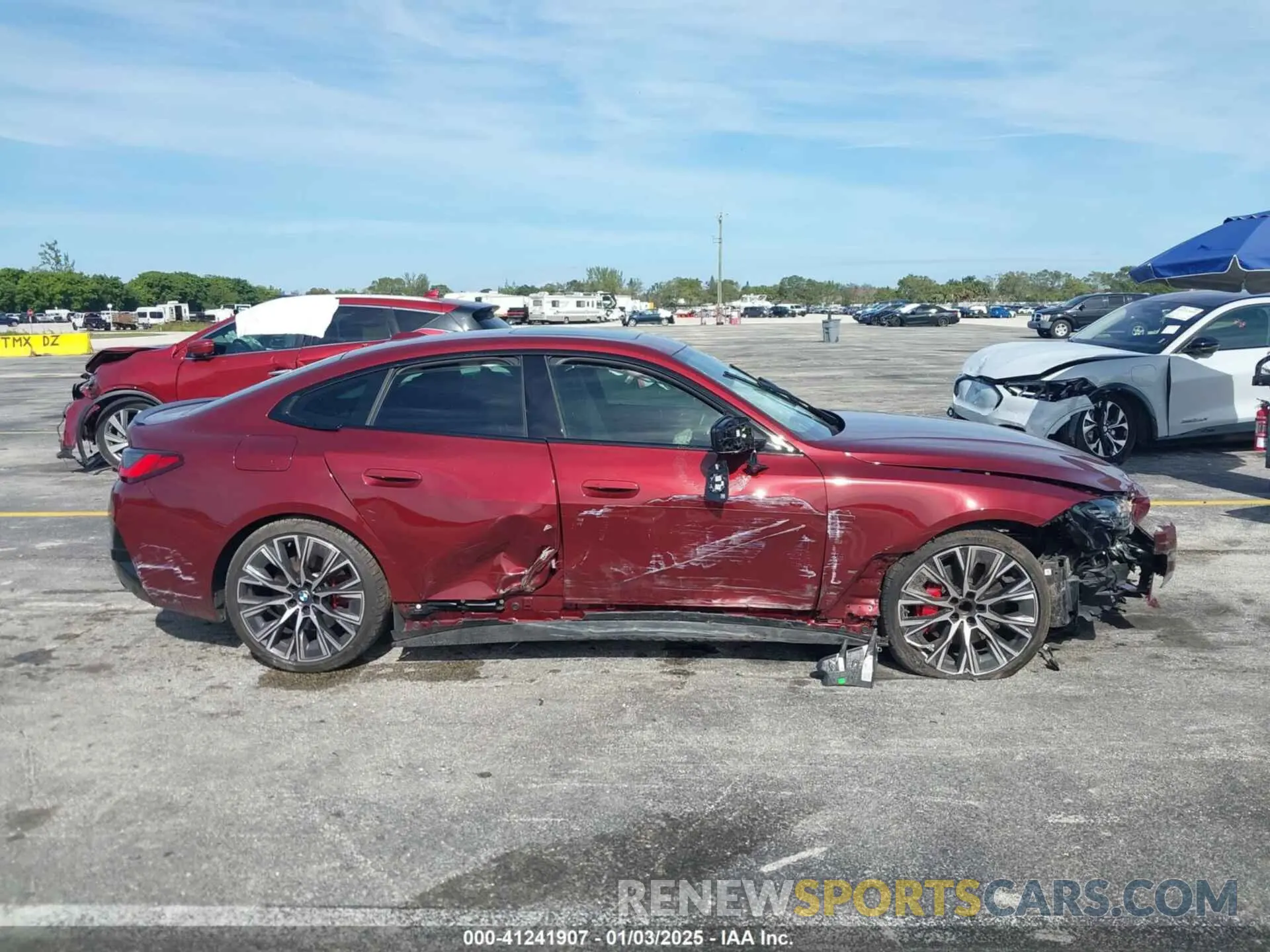12 fotografías del automóvil dañado WBA63AW01PFN33820 BMW M440I GRAN COUPE 2023