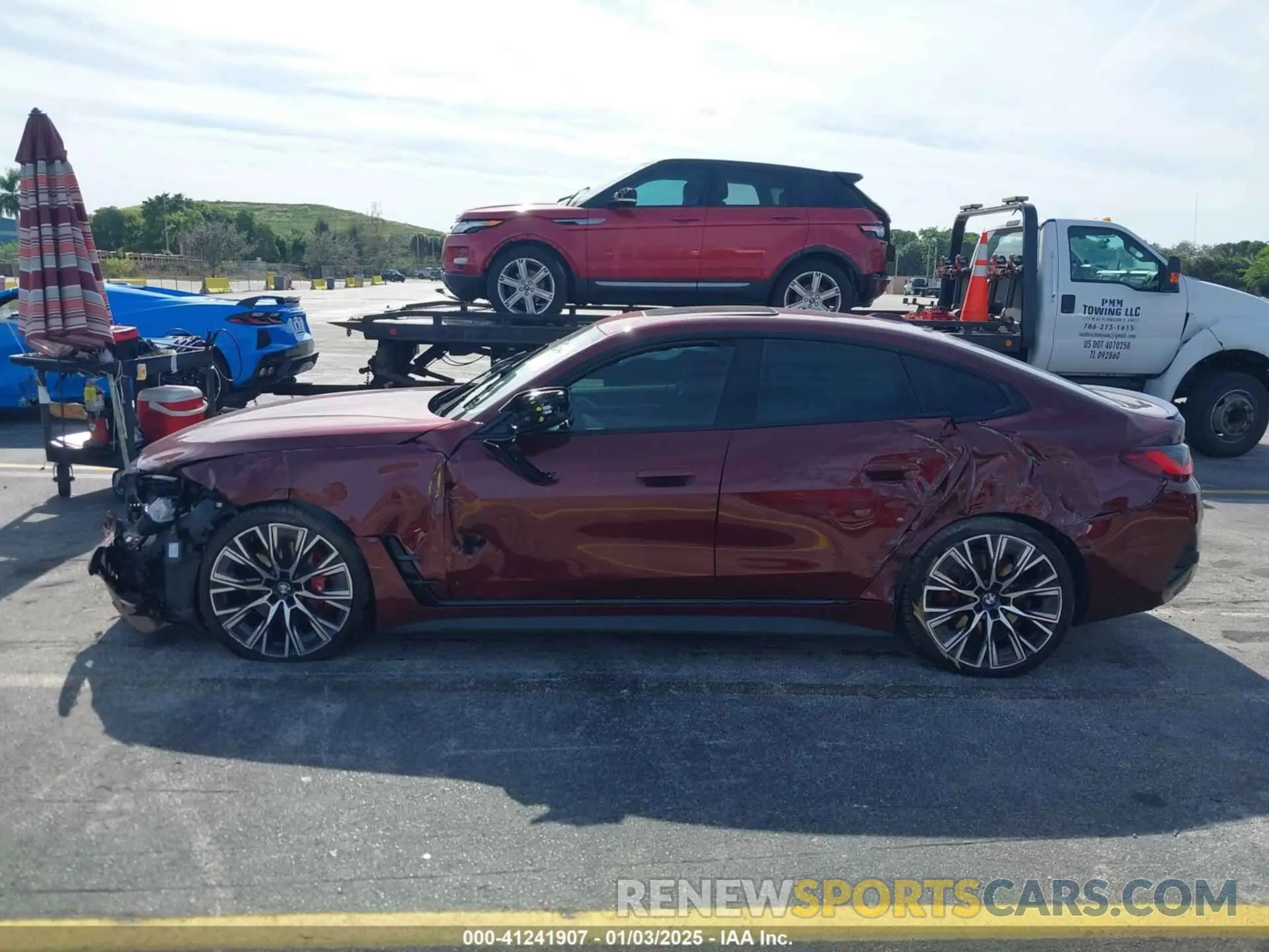 13 fotografías del automóvil dañado WBA63AW01PFN33820 BMW M440I GRAN COUPE 2023