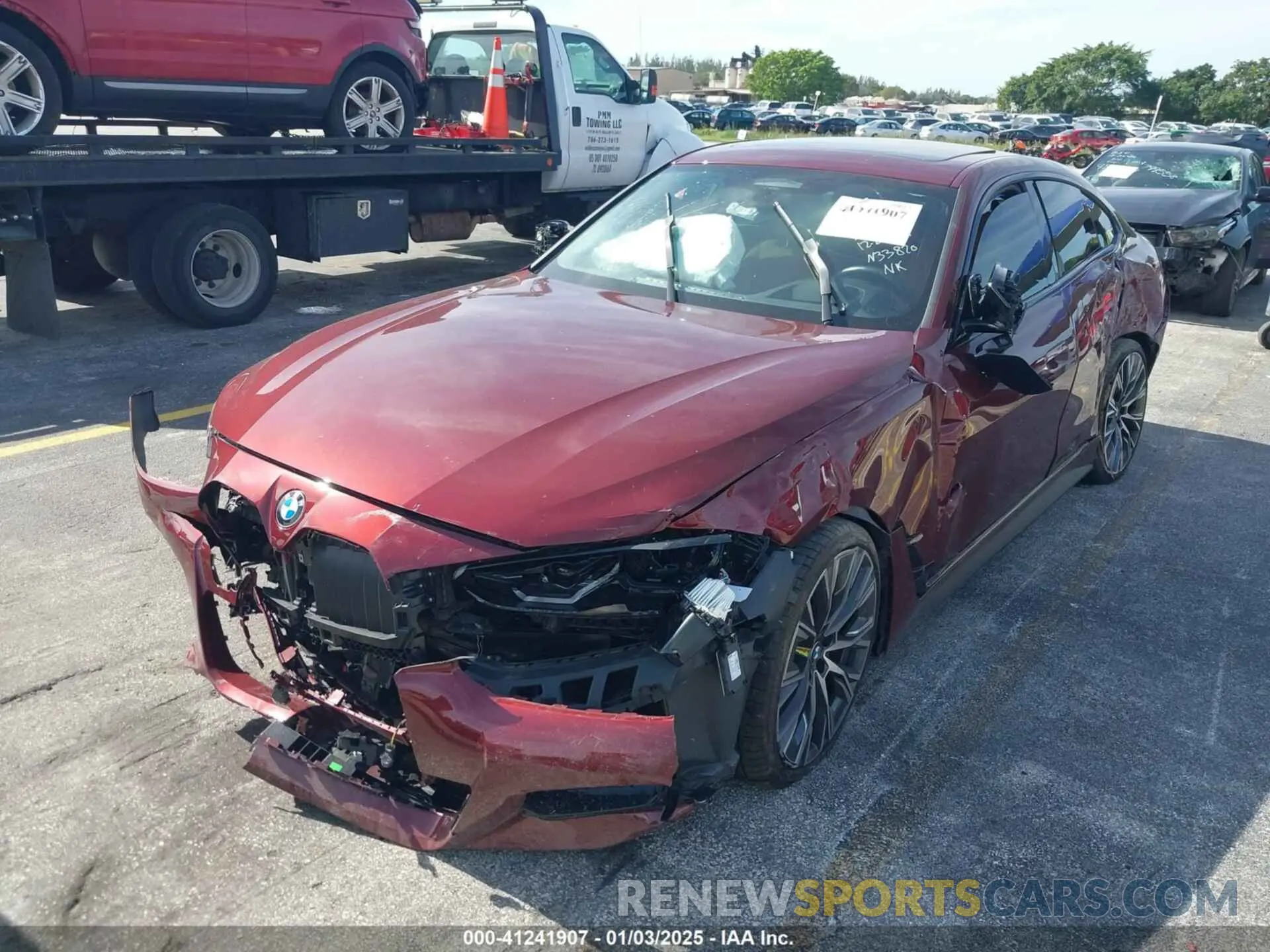 6 fotografías del automóvil dañado WBA63AW01PFN33820 BMW M440I GRAN COUPE 2023
