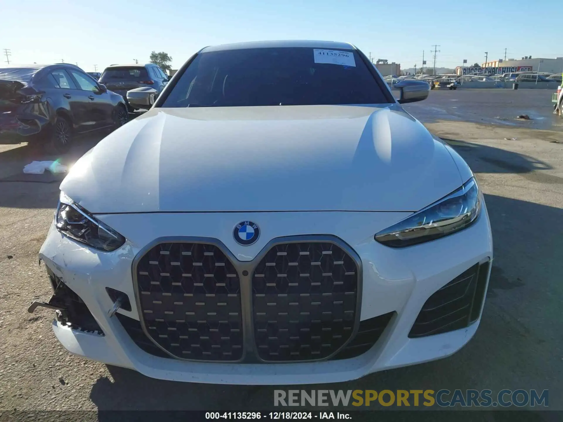 12 fotografías del automóvil dañado WBA63AW09RFT20665 BMW M440I GRAN COUPE 2024
