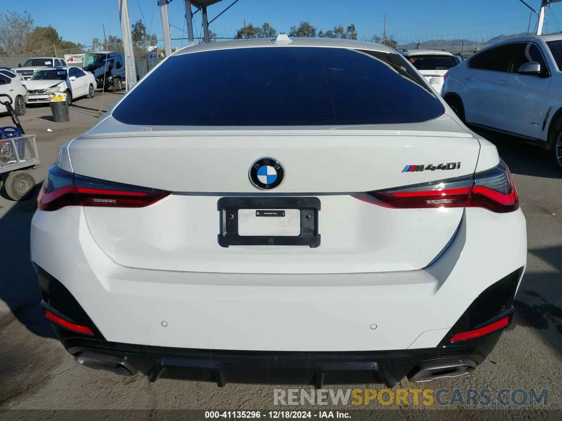 16 fotografías del automóvil dañado WBA63AW09RFT20665 BMW M440I GRAN COUPE 2024
