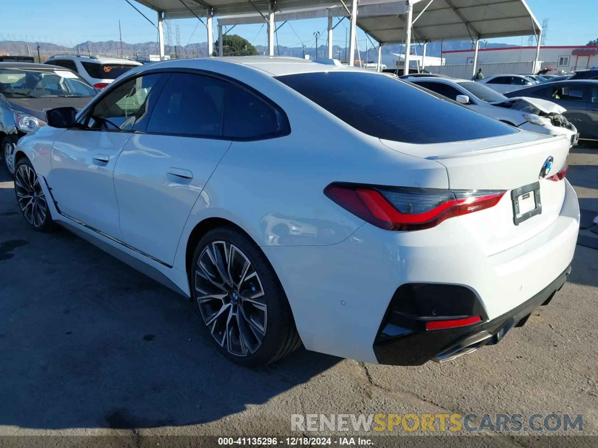 3 fotografías del automóvil dañado WBA63AW09RFT20665 BMW M440I GRAN COUPE 2024