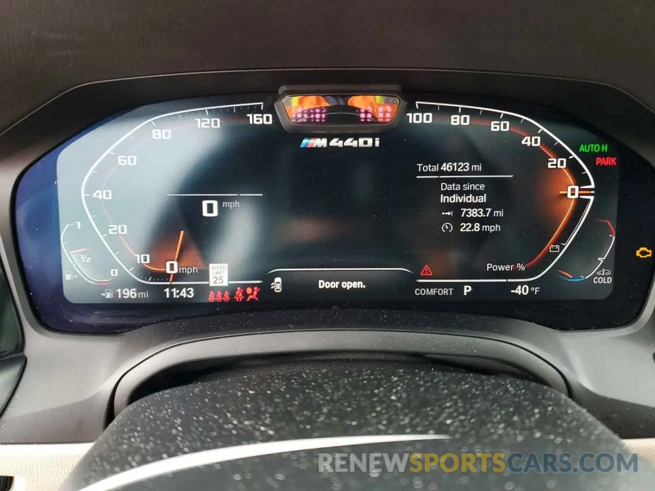 9 fotografías del automóvil dañado WBA13AW01NFL97602 BMW M440XI GRA 2022