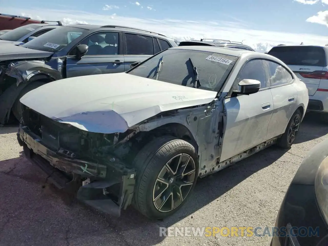 1 fotografías del automóvil dañado WBA13AW02NFM05111 BMW M440XI GRA 2022