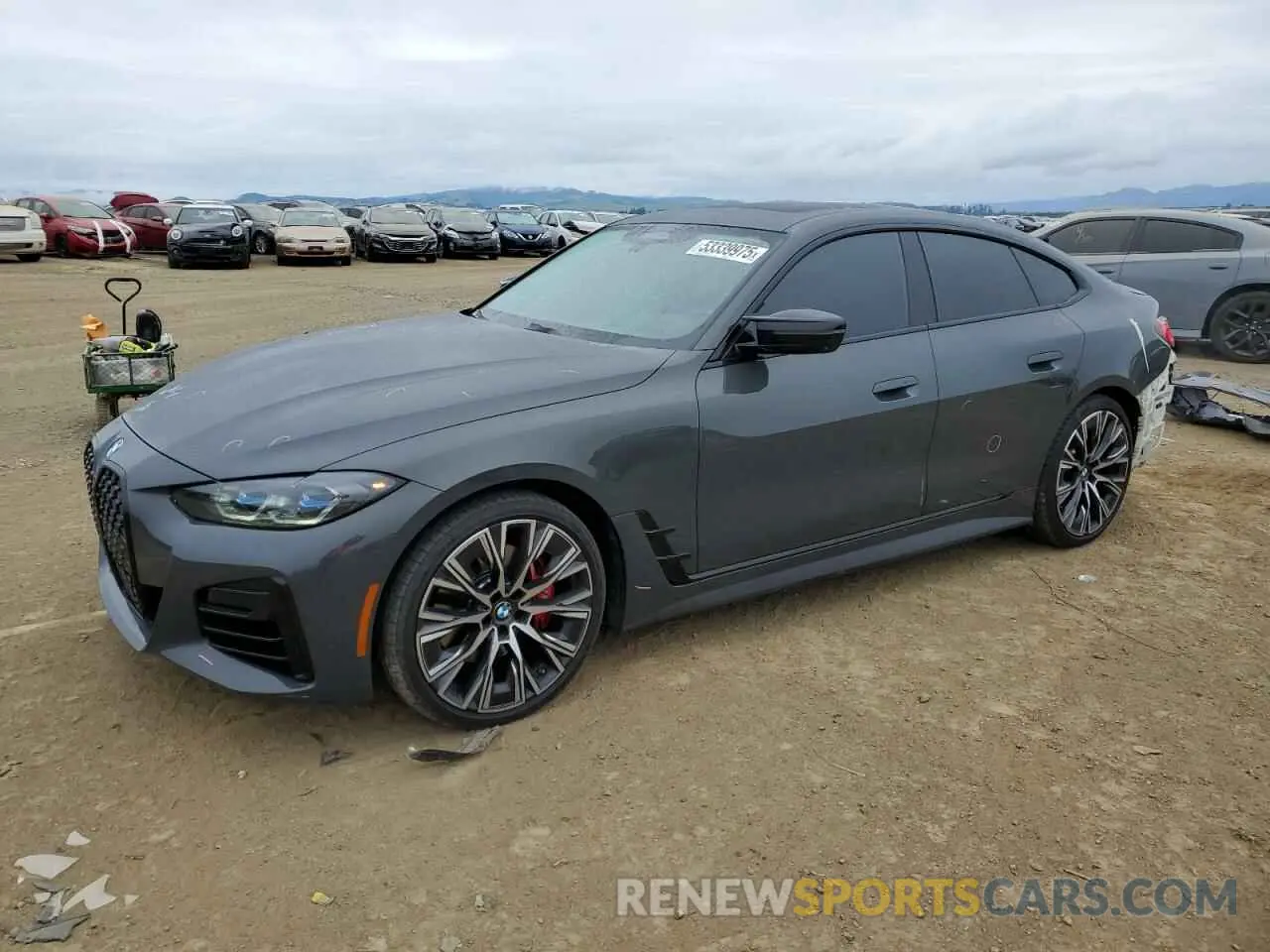 1 fotografías del automóvil dañado WBA13AW04NFM02565 BMW M440XI GRA 2022