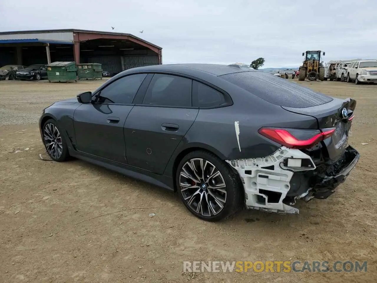 2 fotografías del automóvil dañado WBA13AW04NFM02565 BMW M440XI GRA 2022