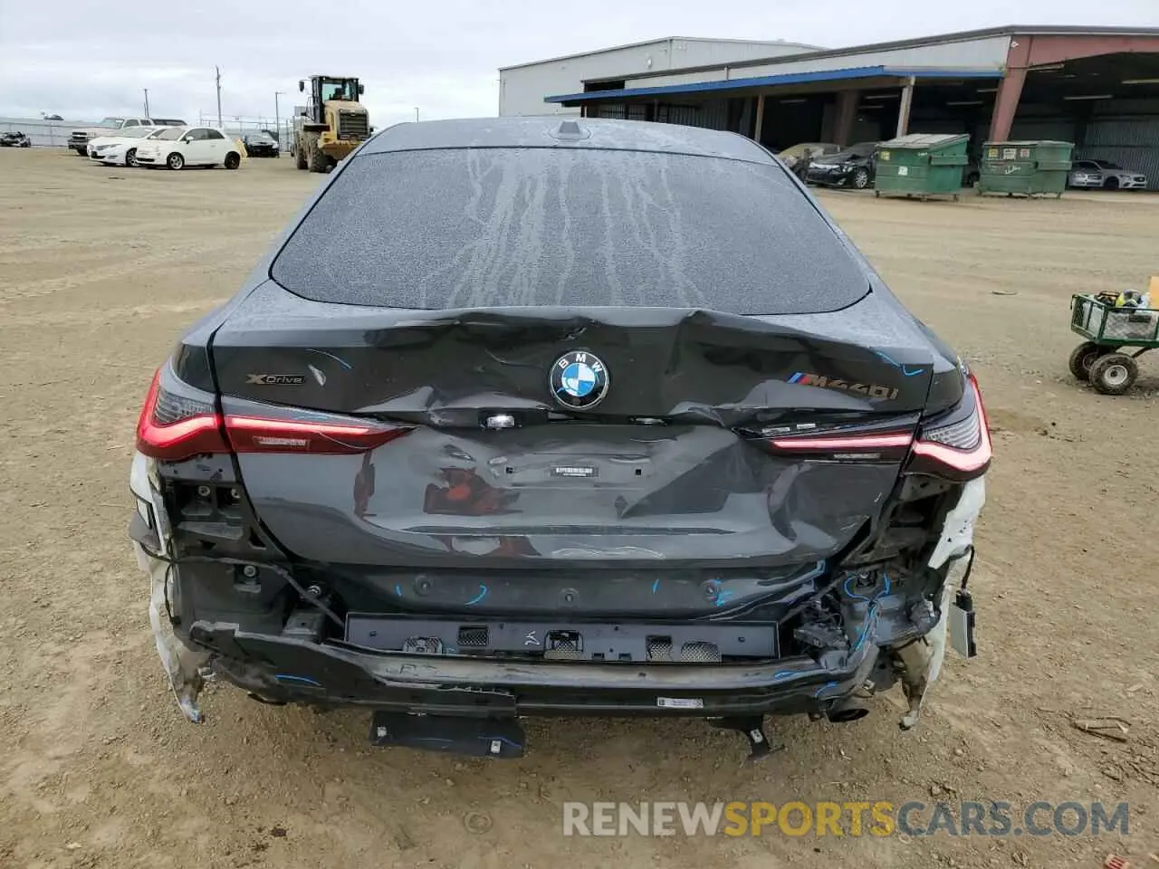 6 fotografías del automóvil dañado WBA13AW04NFM02565 BMW M440XI GRA 2022
