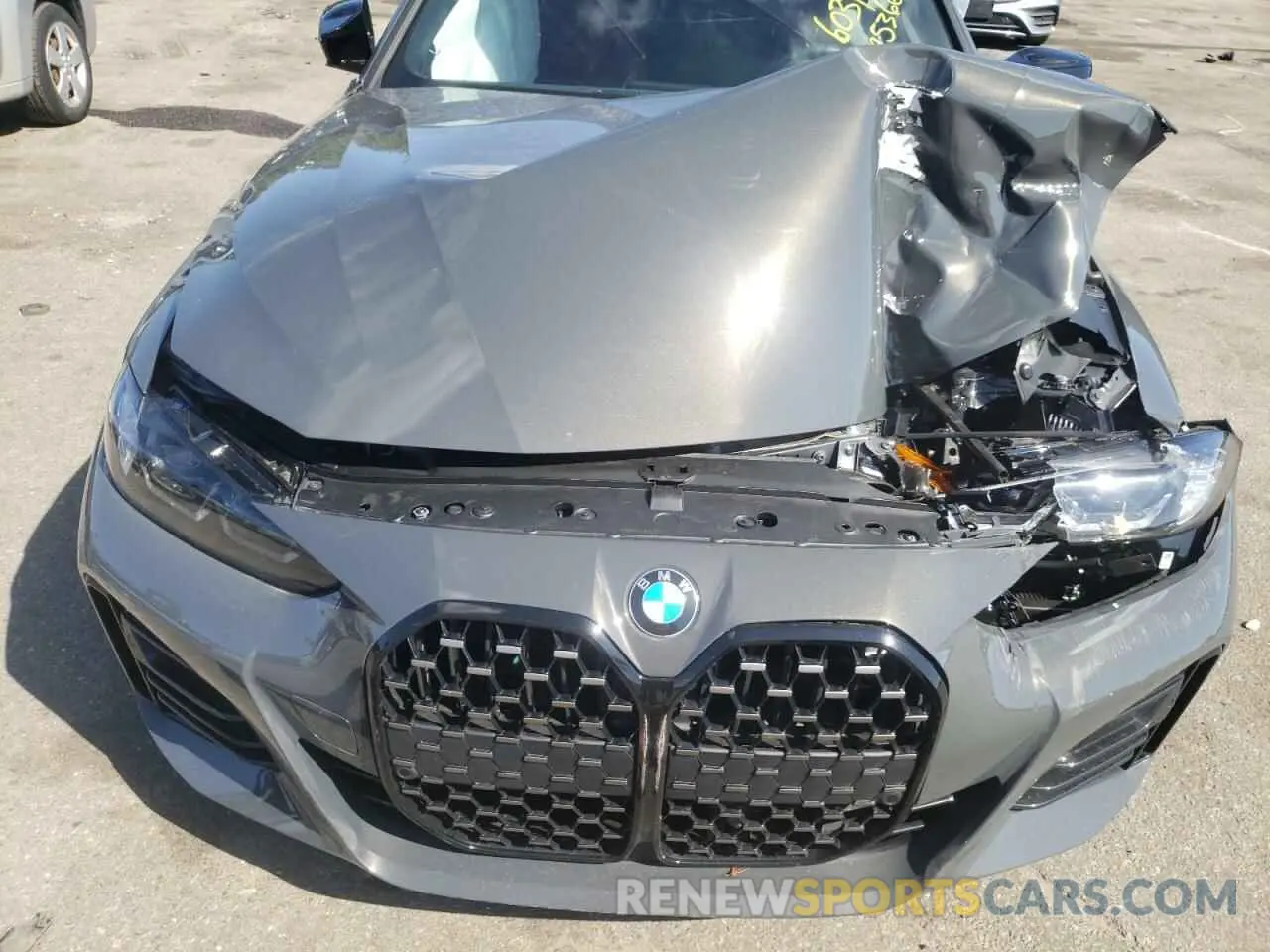 7 fotografías del automóvil dañado WBA13AW04NFM53662 BMW M440XI GRA 2022