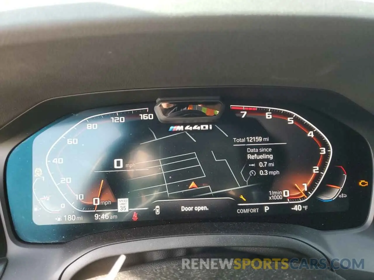 9 fotografías del automóvil dañado WBA13AW05NFL99403 BMW M440XI GRA 2022