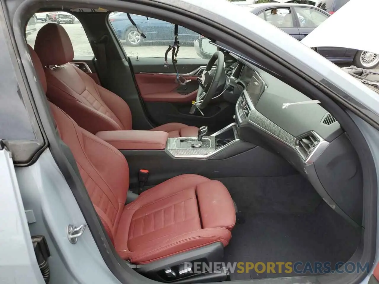 5 fotografías del automóvil dañado WBA13AW07NFM18792 BMW M440XI GRA 2022