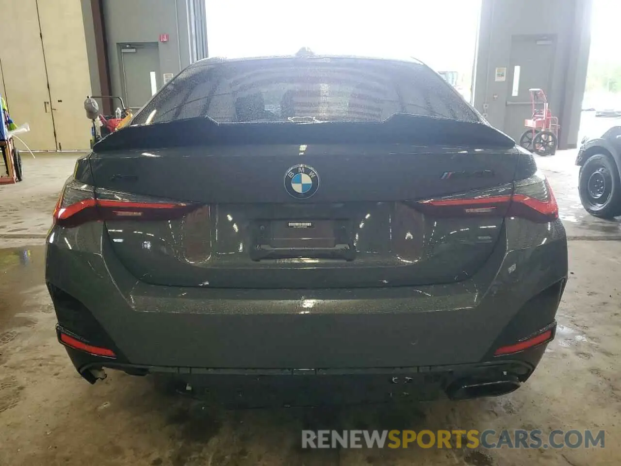 6 fotografías del automóvil dañado WBA13AW07NFN13384 BMW M440XI GRA 2022