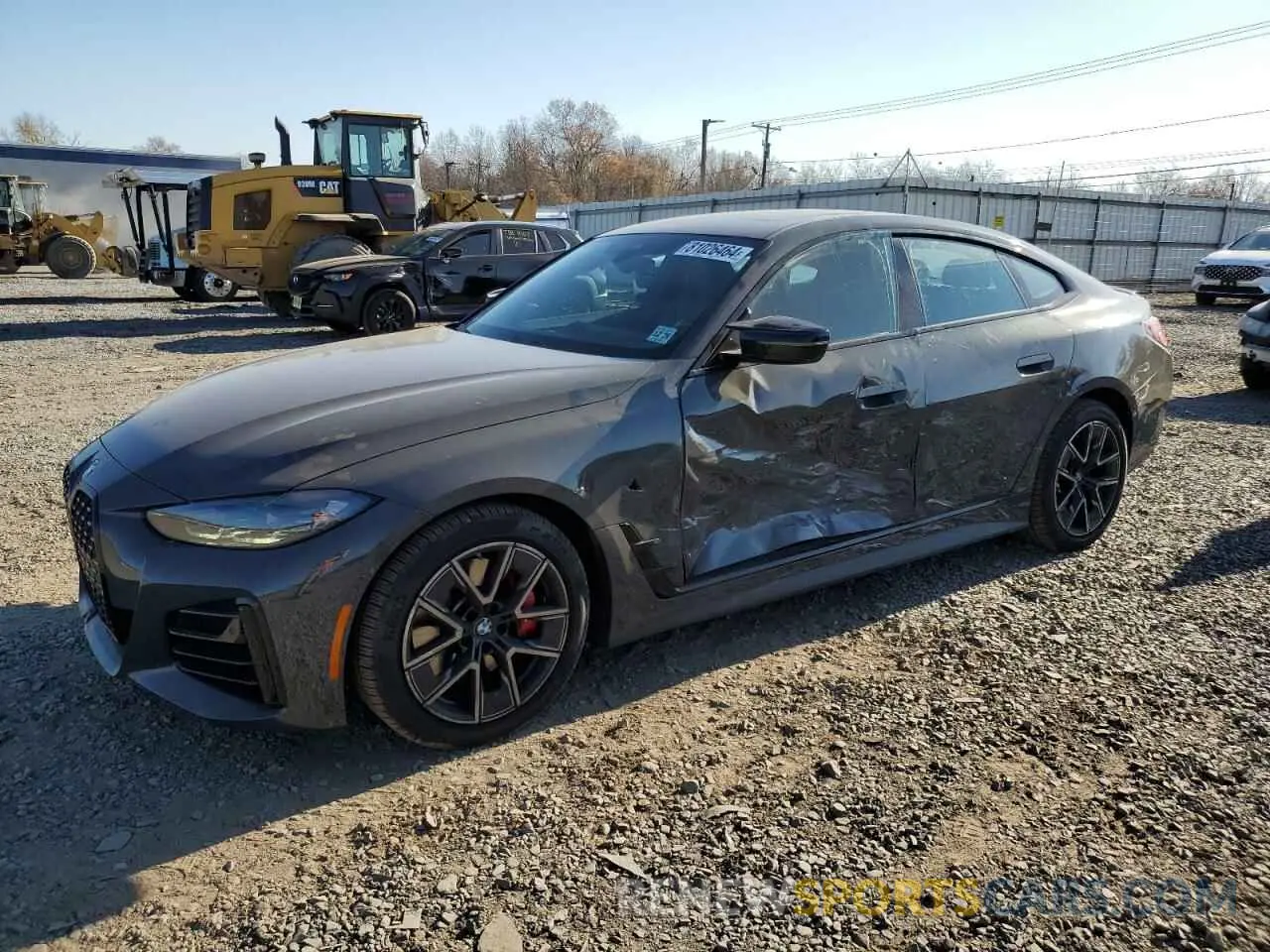 1 fotografías del automóvil dañado WBA13AW03RFS17834 BMW M440XI GRA 2024