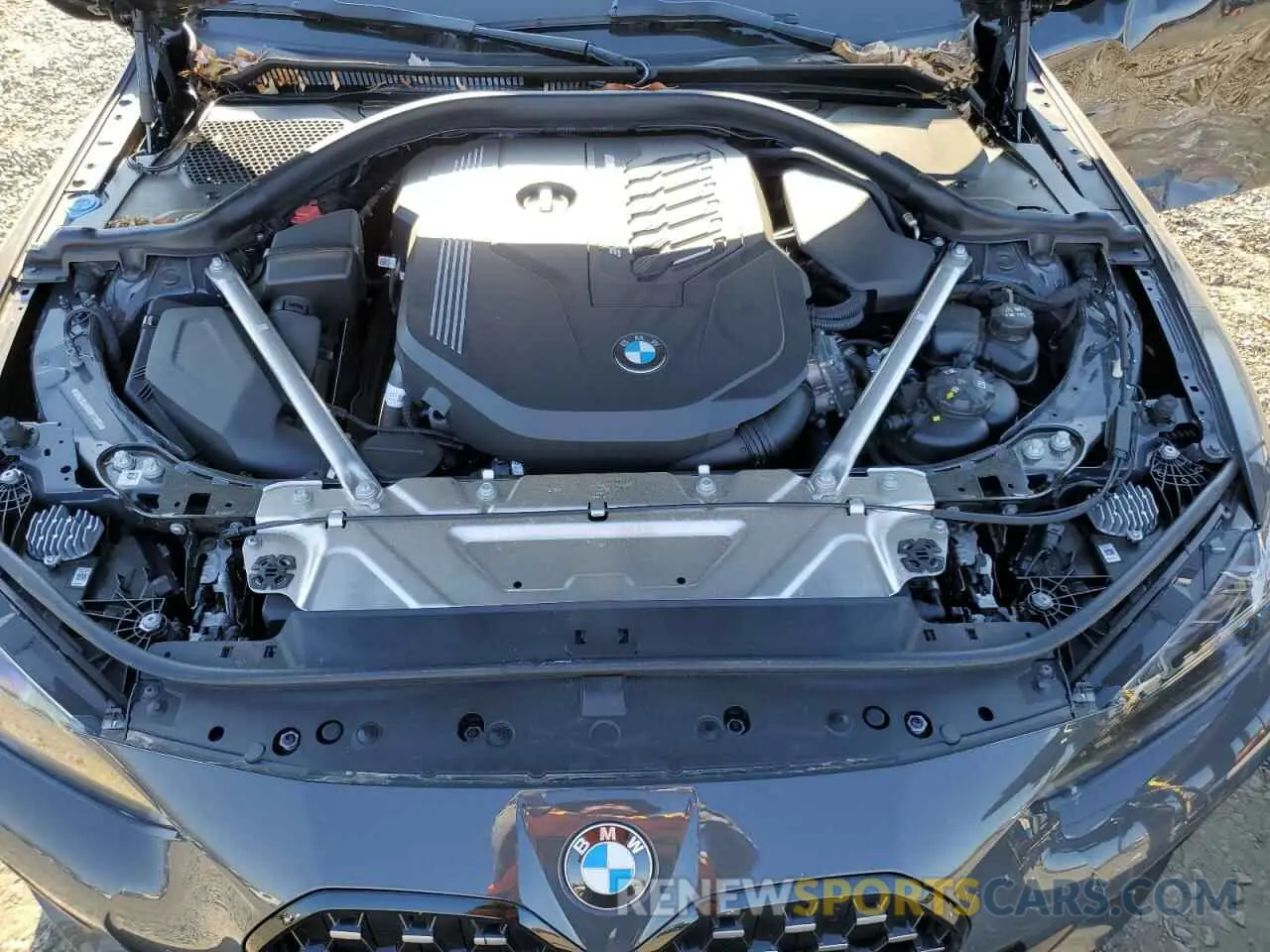 12 fotografías del automóvil dañado WBA13AW03RFS17834 BMW M440XI GRA 2024