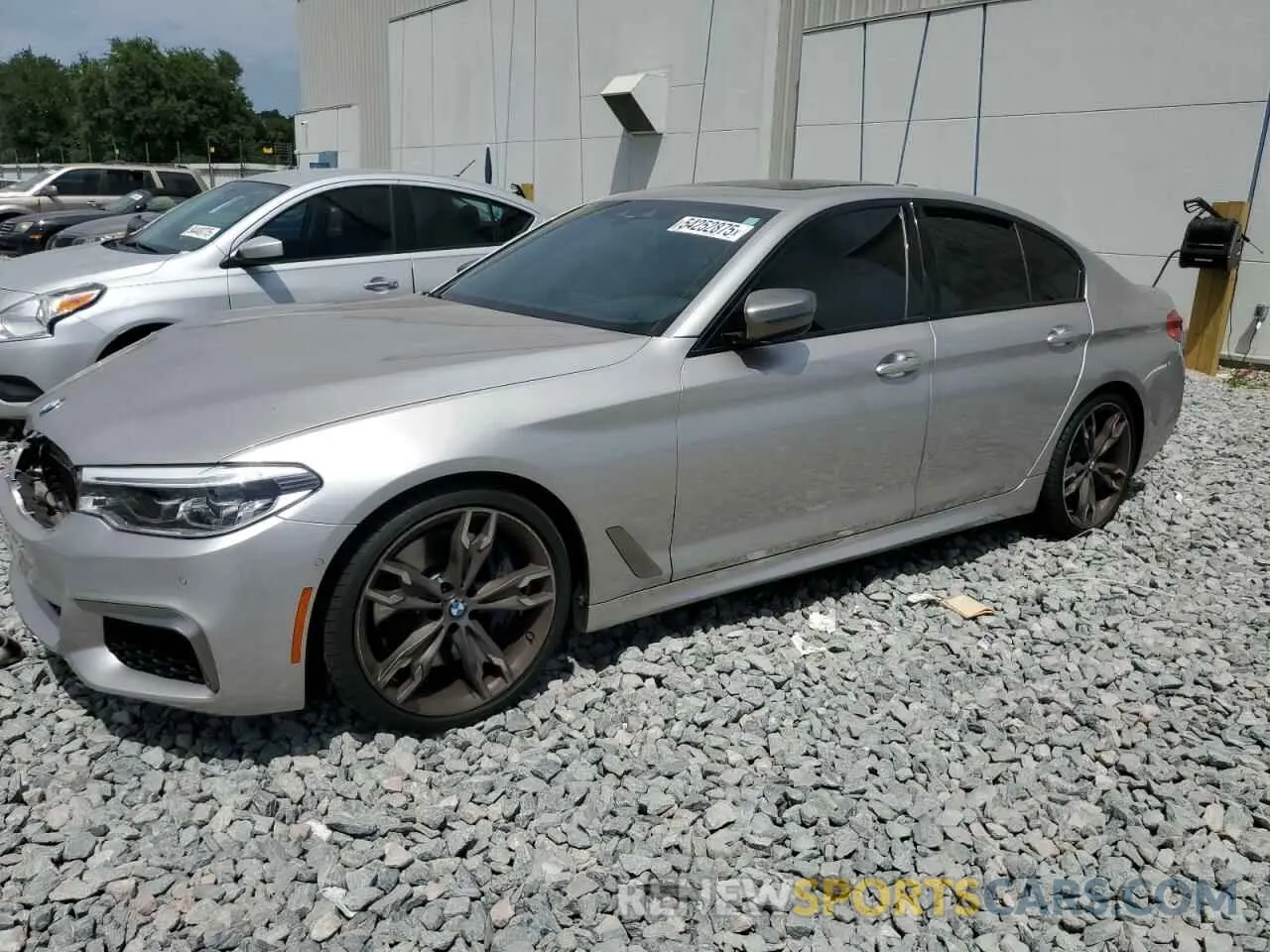 1 fotografías del automóvil dañado WBAJB9C53KB464902 BMW M5 2019