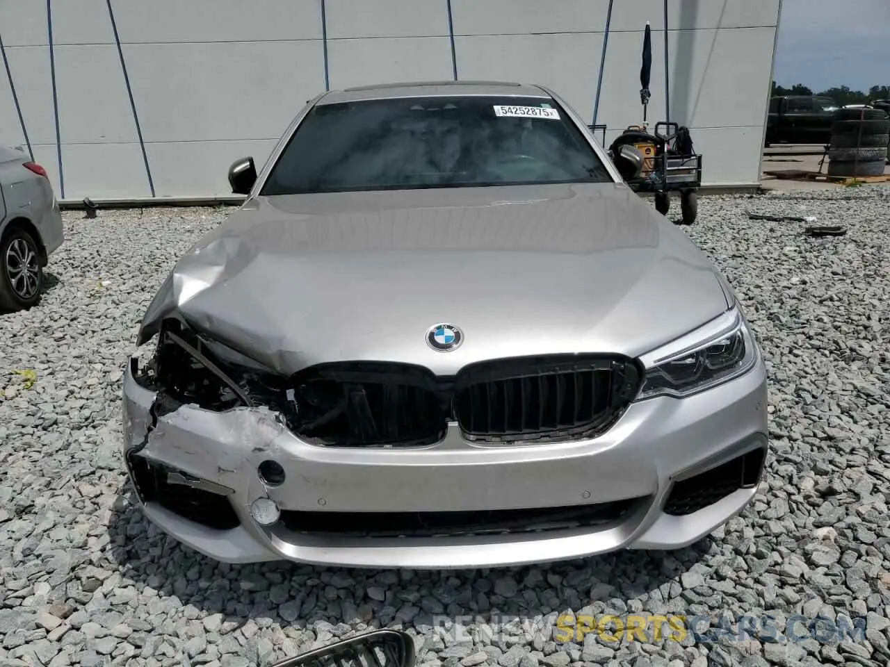 5 fotografías del automóvil dañado WBAJB9C53KB464902 BMW M5 2019