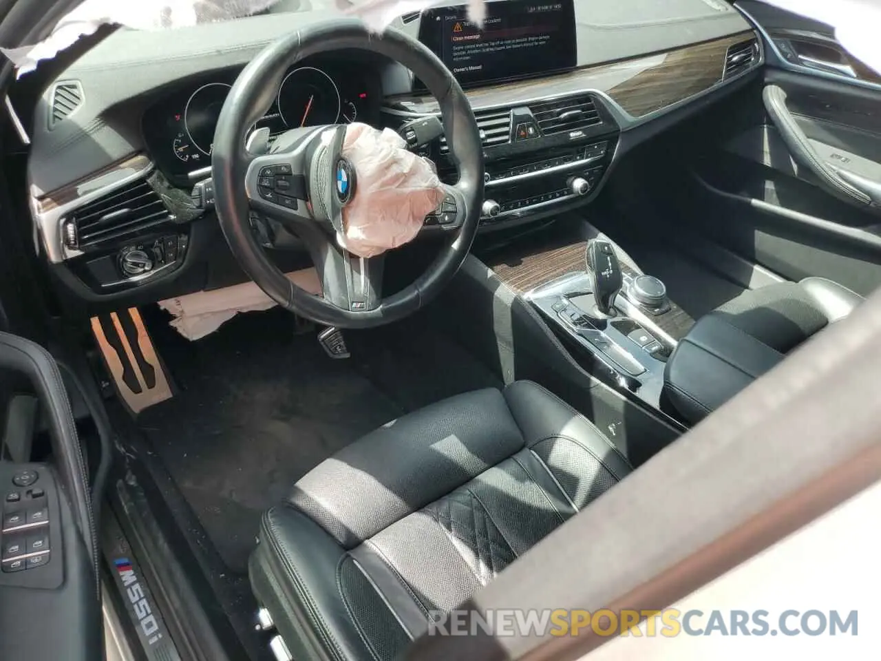 8 fotografías del automóvil dañado WBAJB9C53KB464902 BMW M5 2019