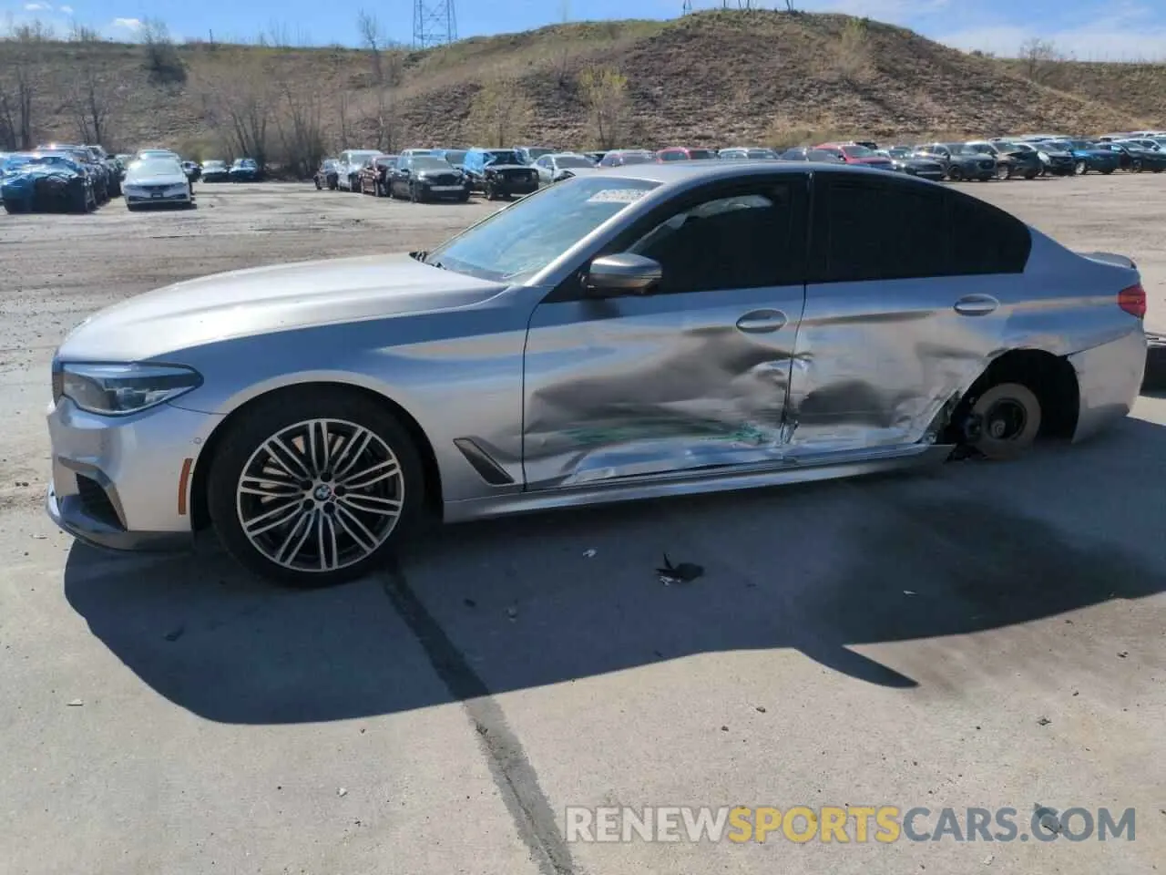 1 fotografías del automóvil dañado WBAJB9C55KB289178 BMW M5 2019